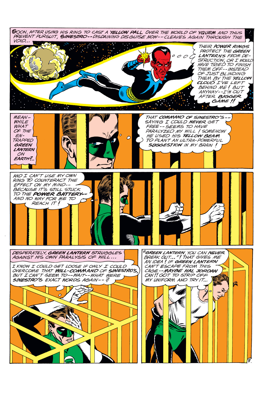 Read online Green Lantern (1960) comic -  Issue #9 - 10