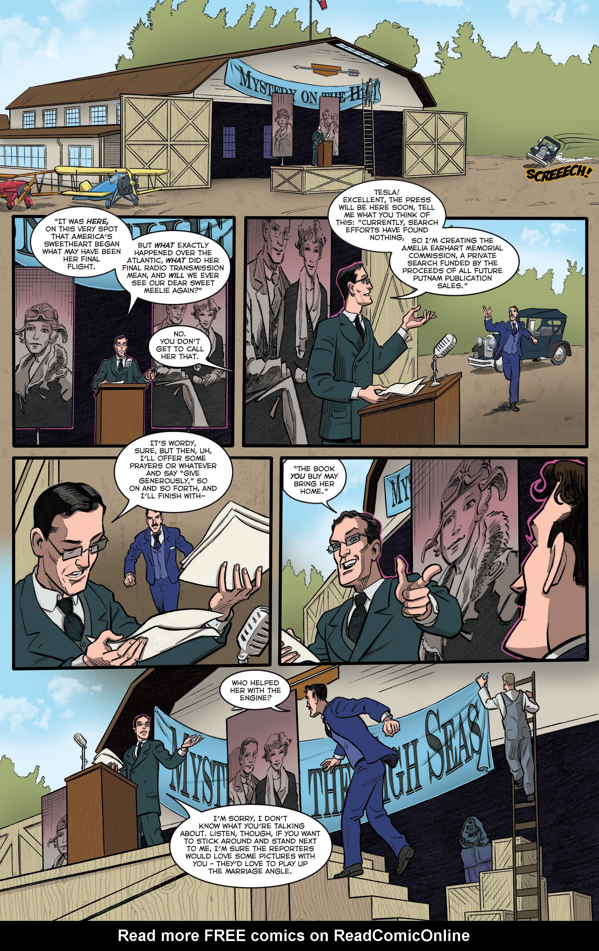 Read online Herald: Lovecraft and Tesla comic -  Issue #7 - 12