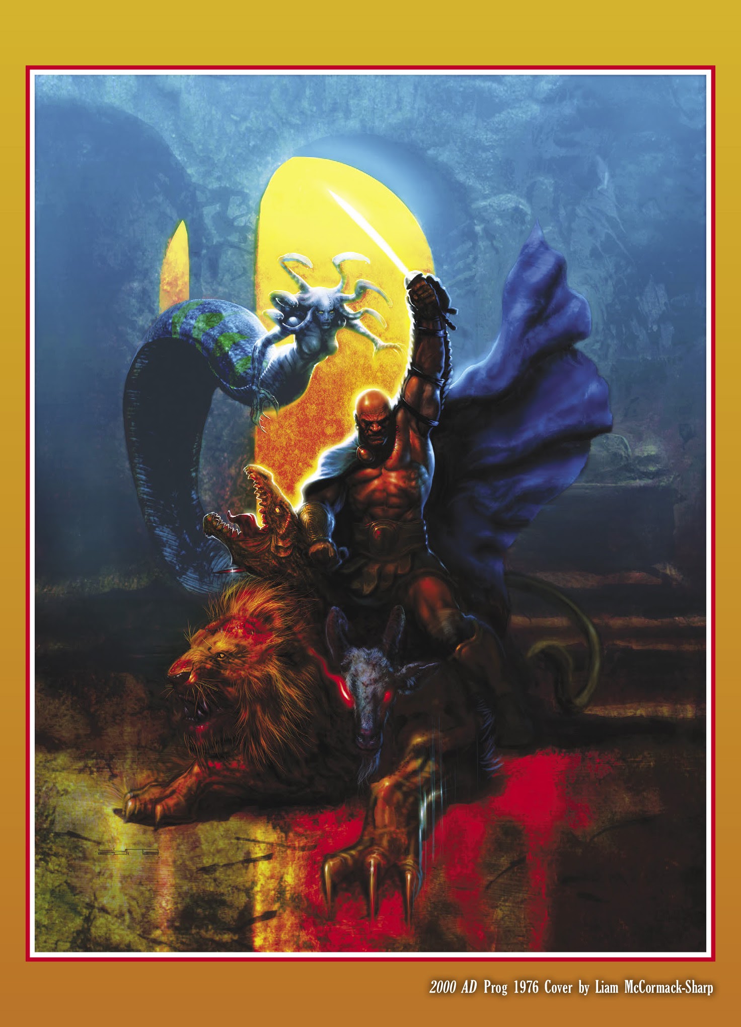 Read online Aquila: The Burning Fields comic -  Issue # TPB - 91