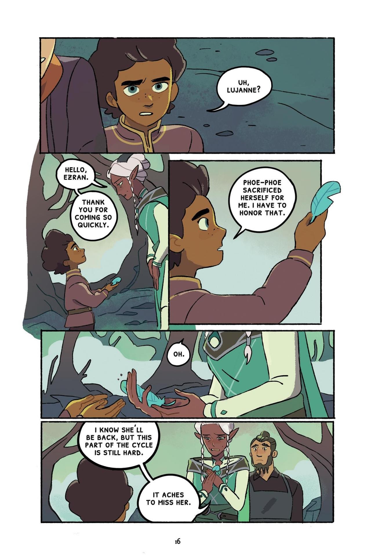 Read online Through the Moon: The Dragon Prince Graphic Novel comic -  Issue # TPB - 20