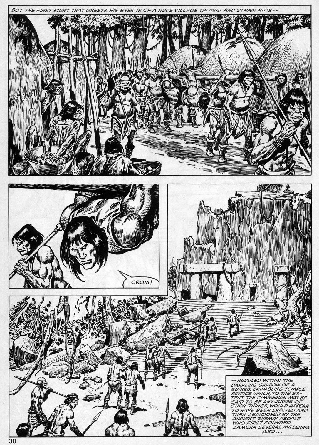 Read online The Savage Sword Of Conan comic -  Issue #100 - 26