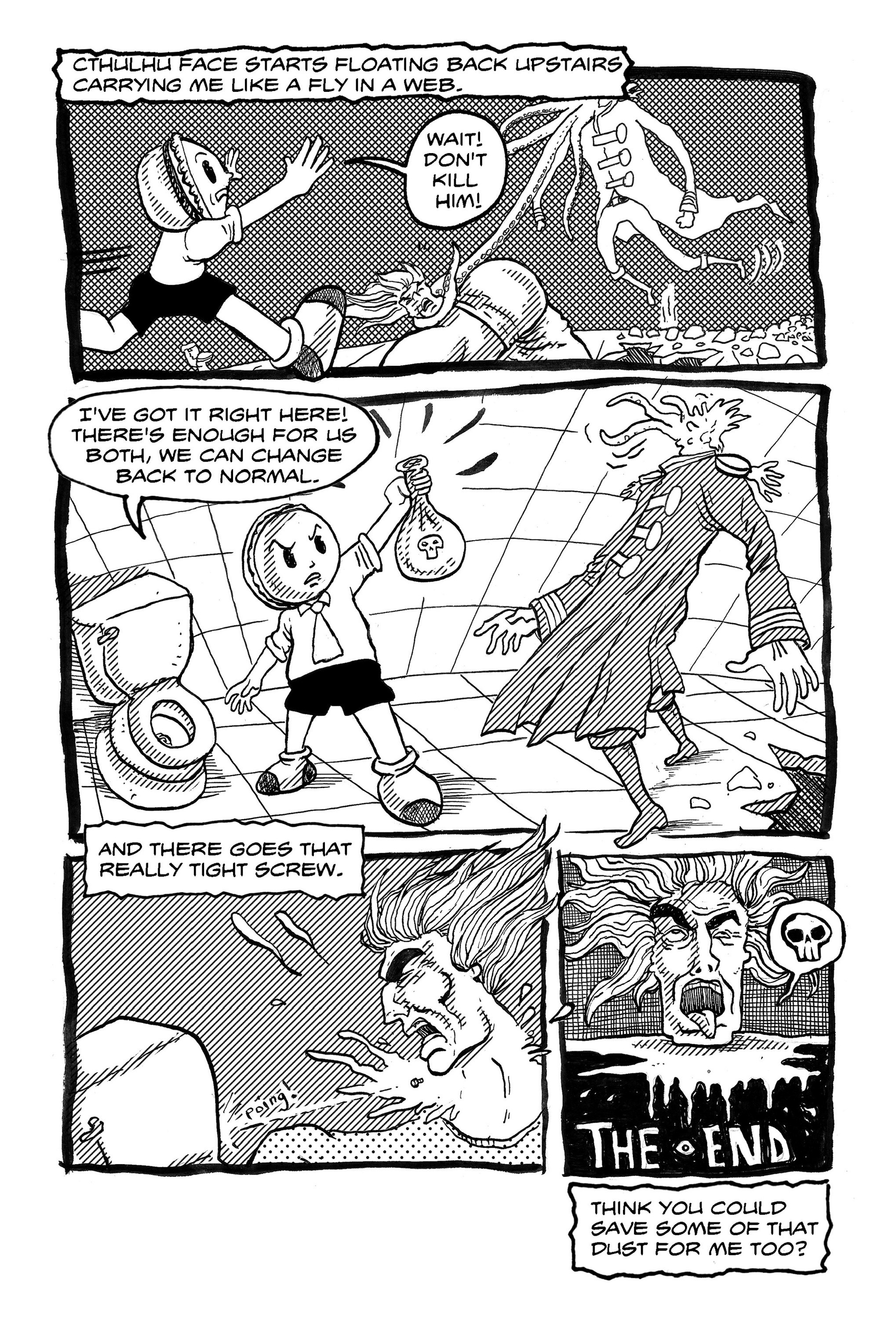Read online Broadsword, P.I. comic -  Issue #1 - 32