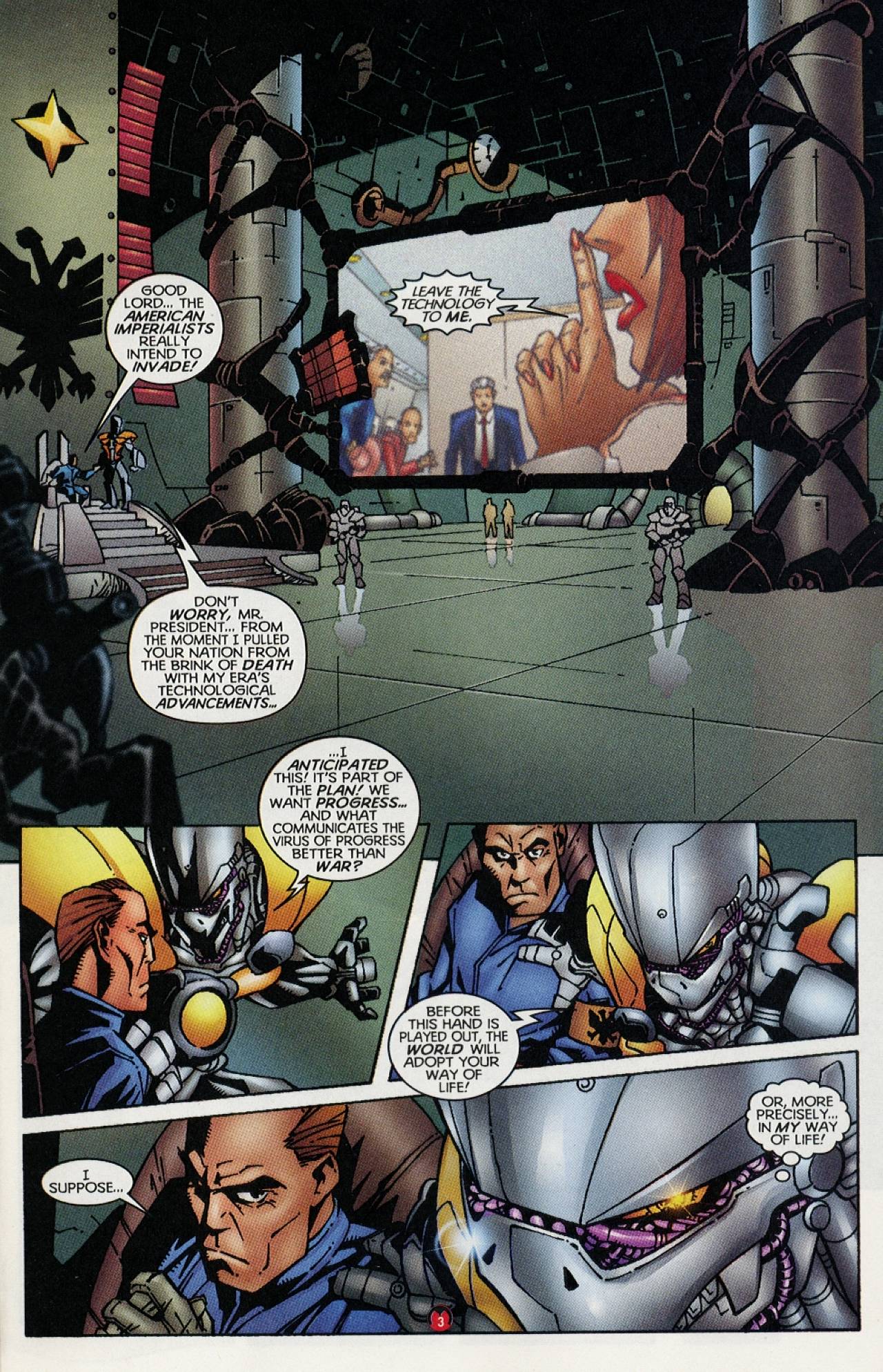 Read online Magnus Robot Fighter (1997) comic -  Issue #11 - 4