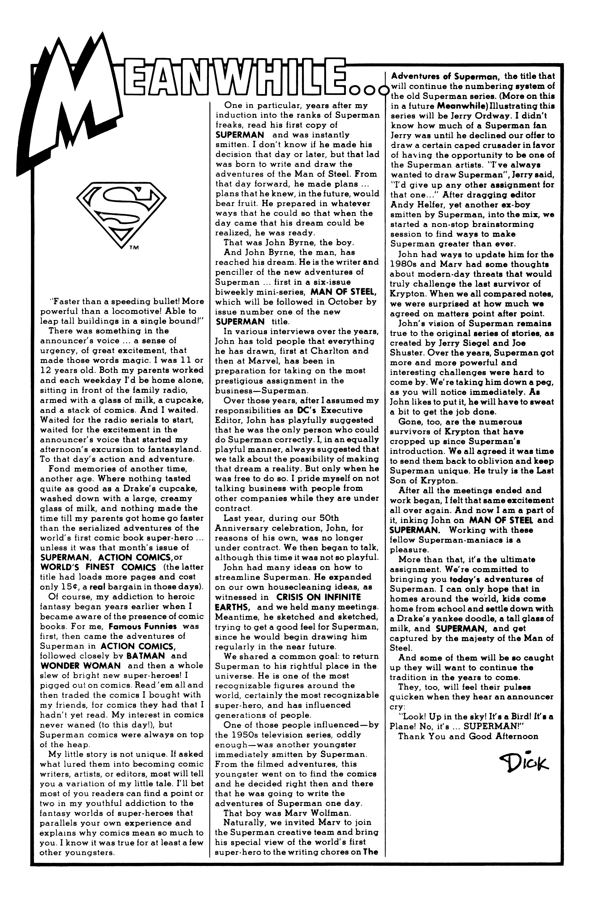 Read online The Man of Steel comic -  Issue #1 - 34