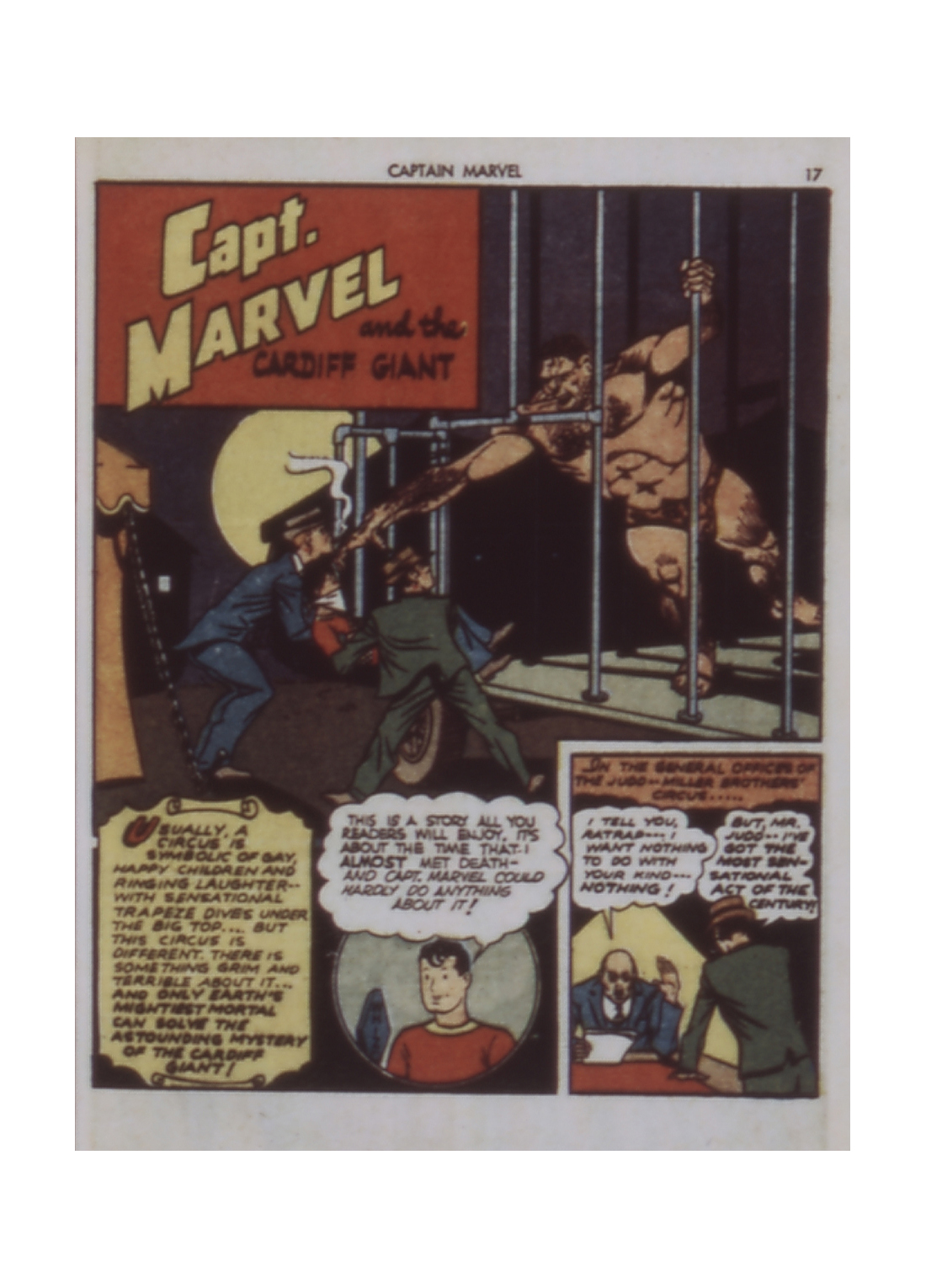 Read online Captain Marvel Adventures comic -  Issue #6 - 17
