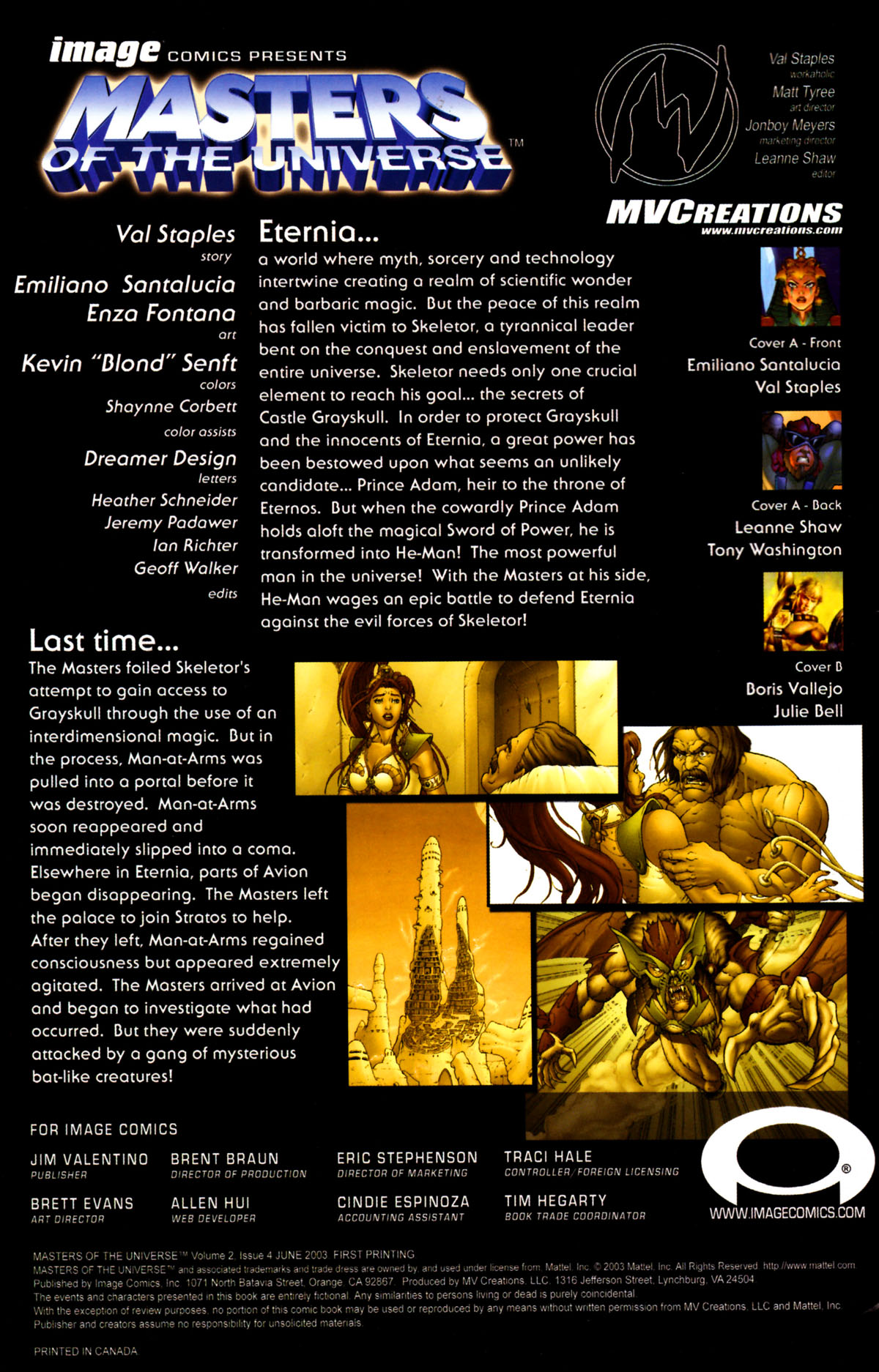 Read online Masters of the Universe (2003) comic -  Issue #4 - 3