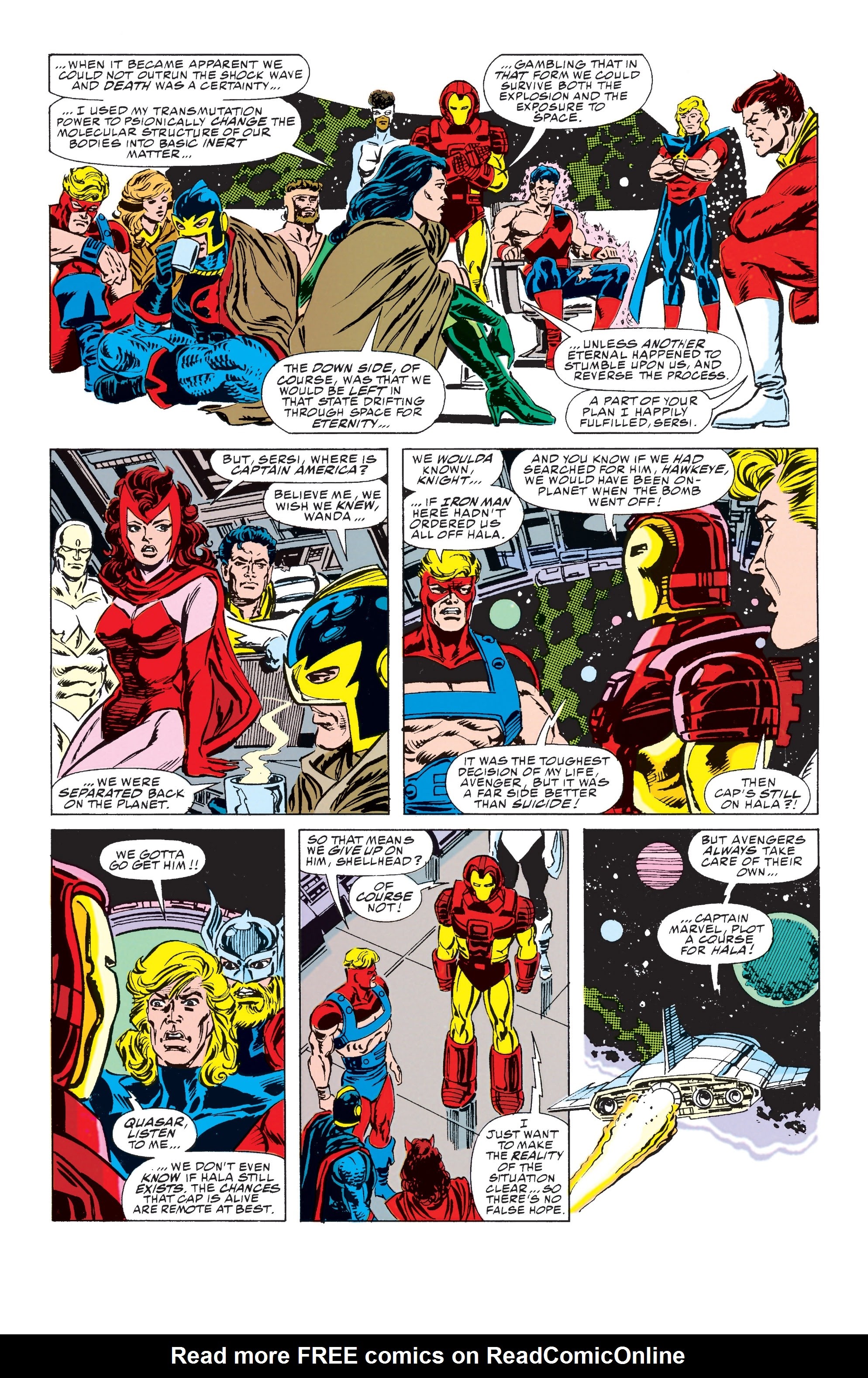 Read online Avengers Epic Collection: Operation Galactic Storm comic -  Issue # TPB (Part 5) - 11
