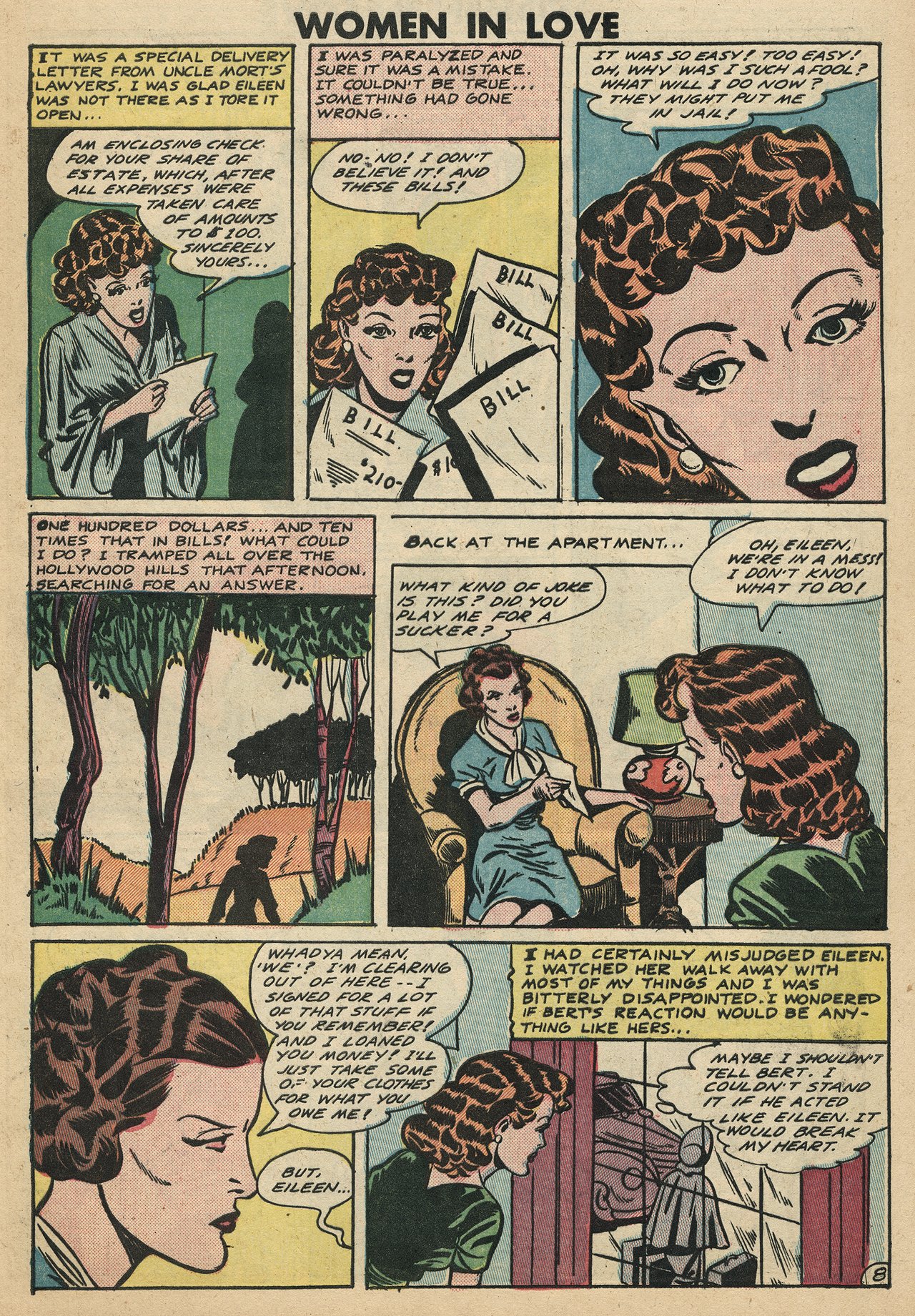 Read online Women In Love comic -  Issue #3 - 9