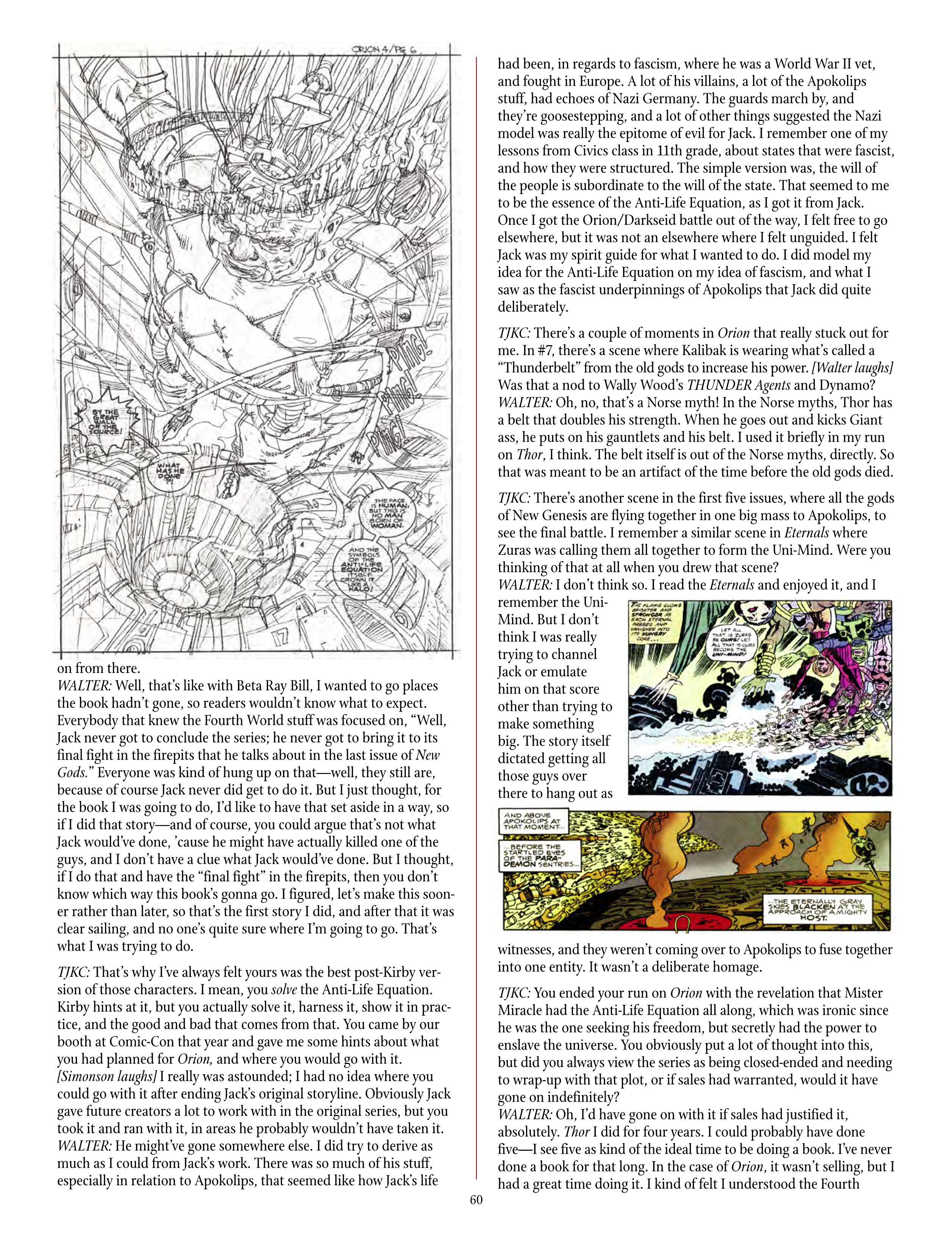 Read online The Jack Kirby Collector comic -  Issue #71 - 62