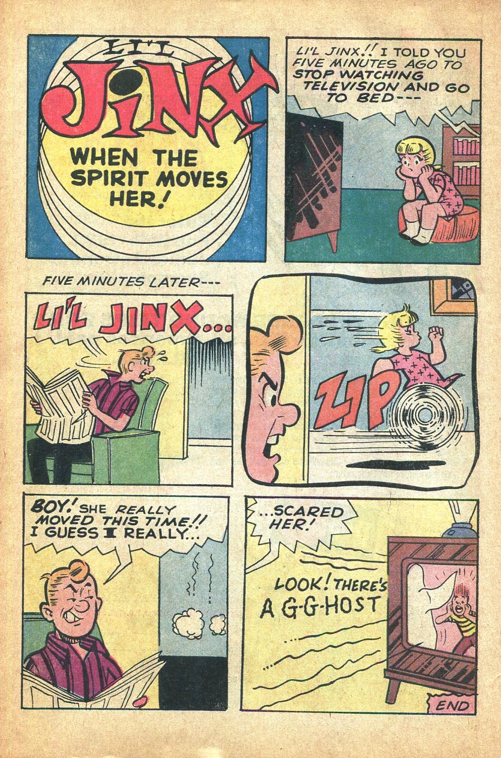 Read online Archie's TV Laugh-Out comic -  Issue #15 - 10