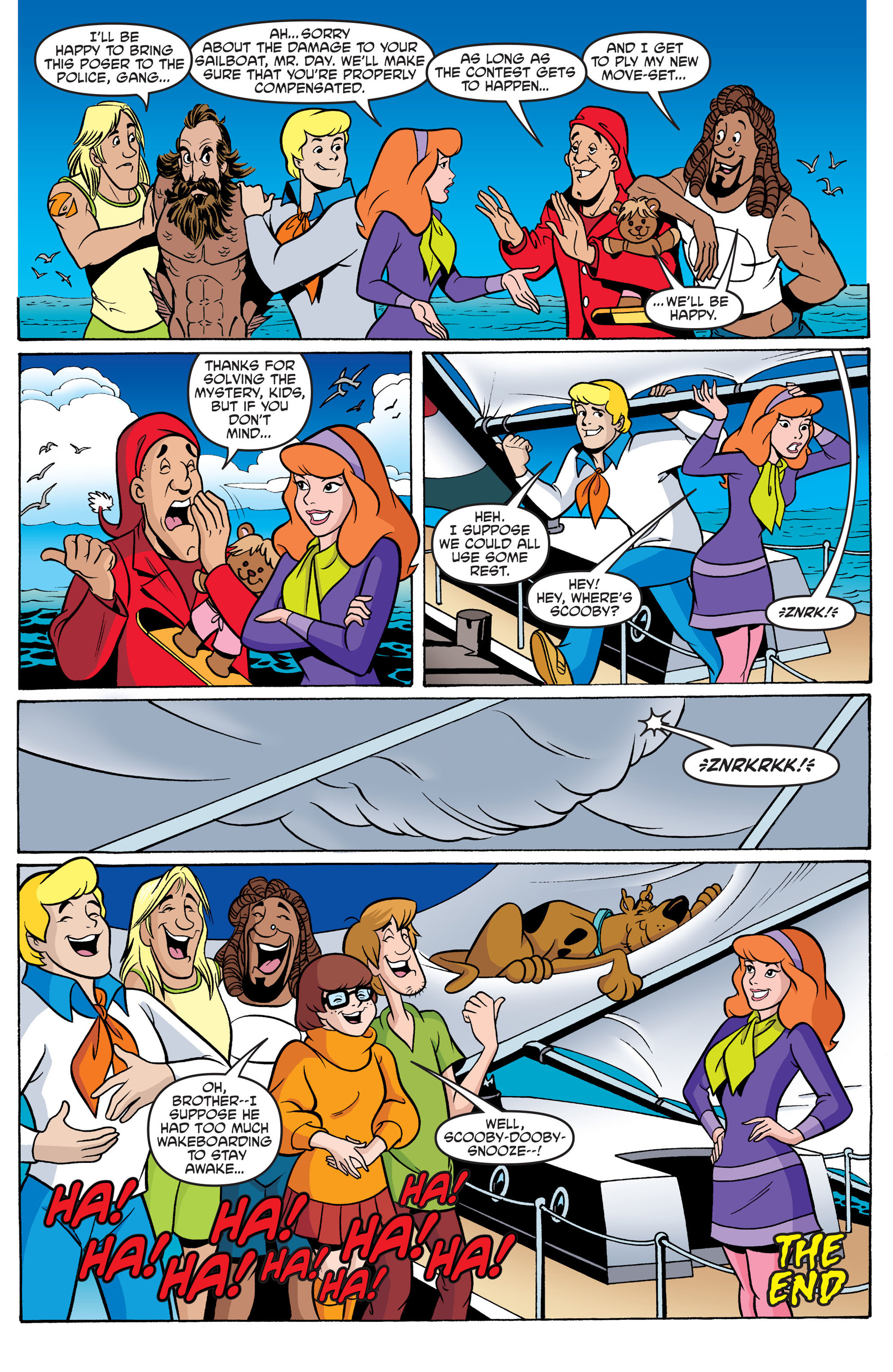 Read online Scooby-Doo: Where Are You? comic -  Issue #42 - 23