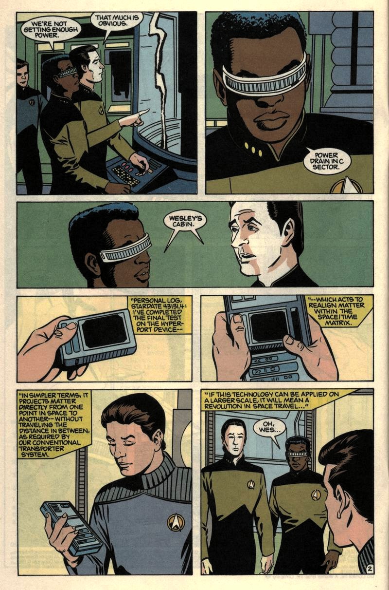 Read online Star Trek: The Next Generation (1989) comic -  Issue #18 - 3
