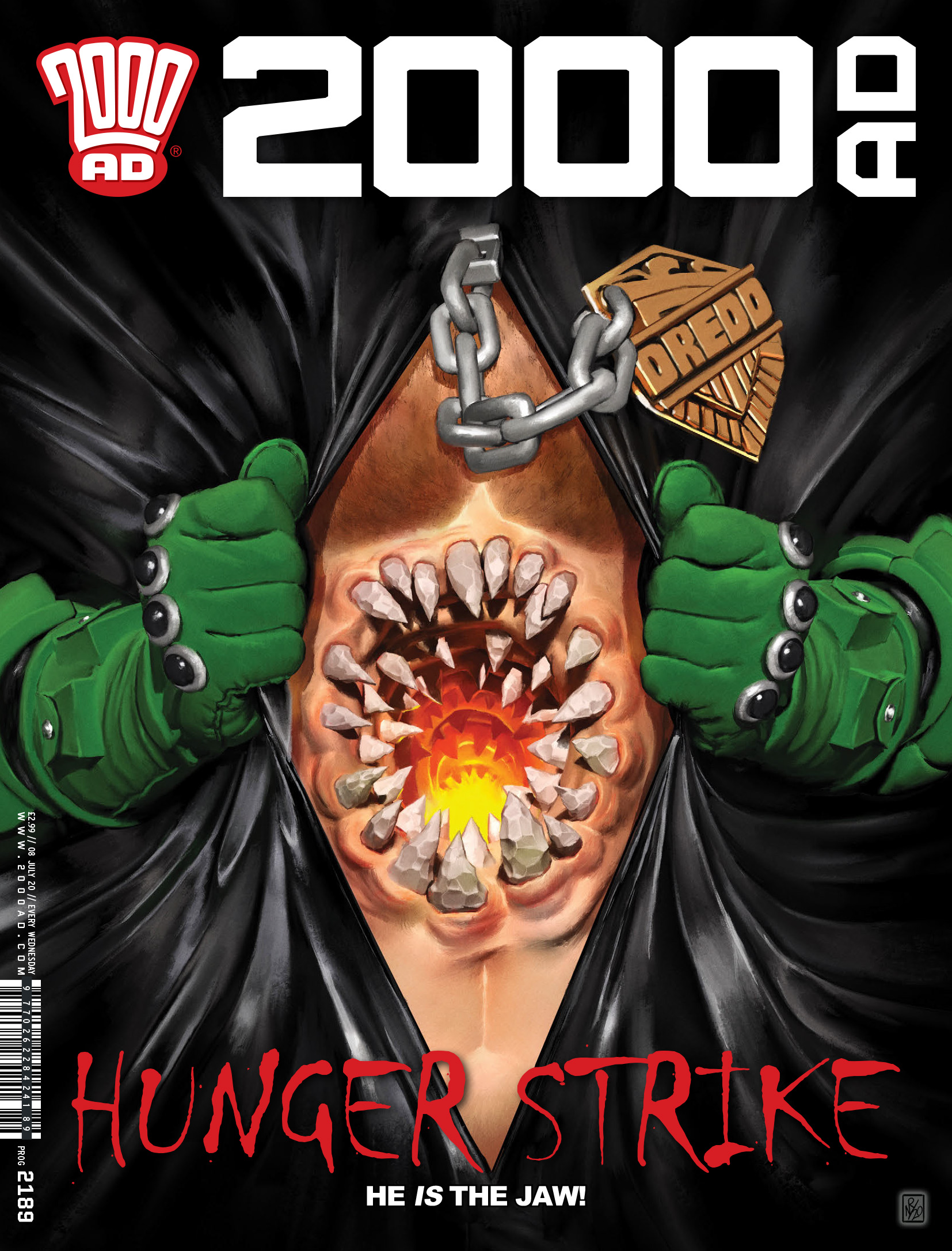 Read online 2000 AD comic -  Issue #2189 - 1