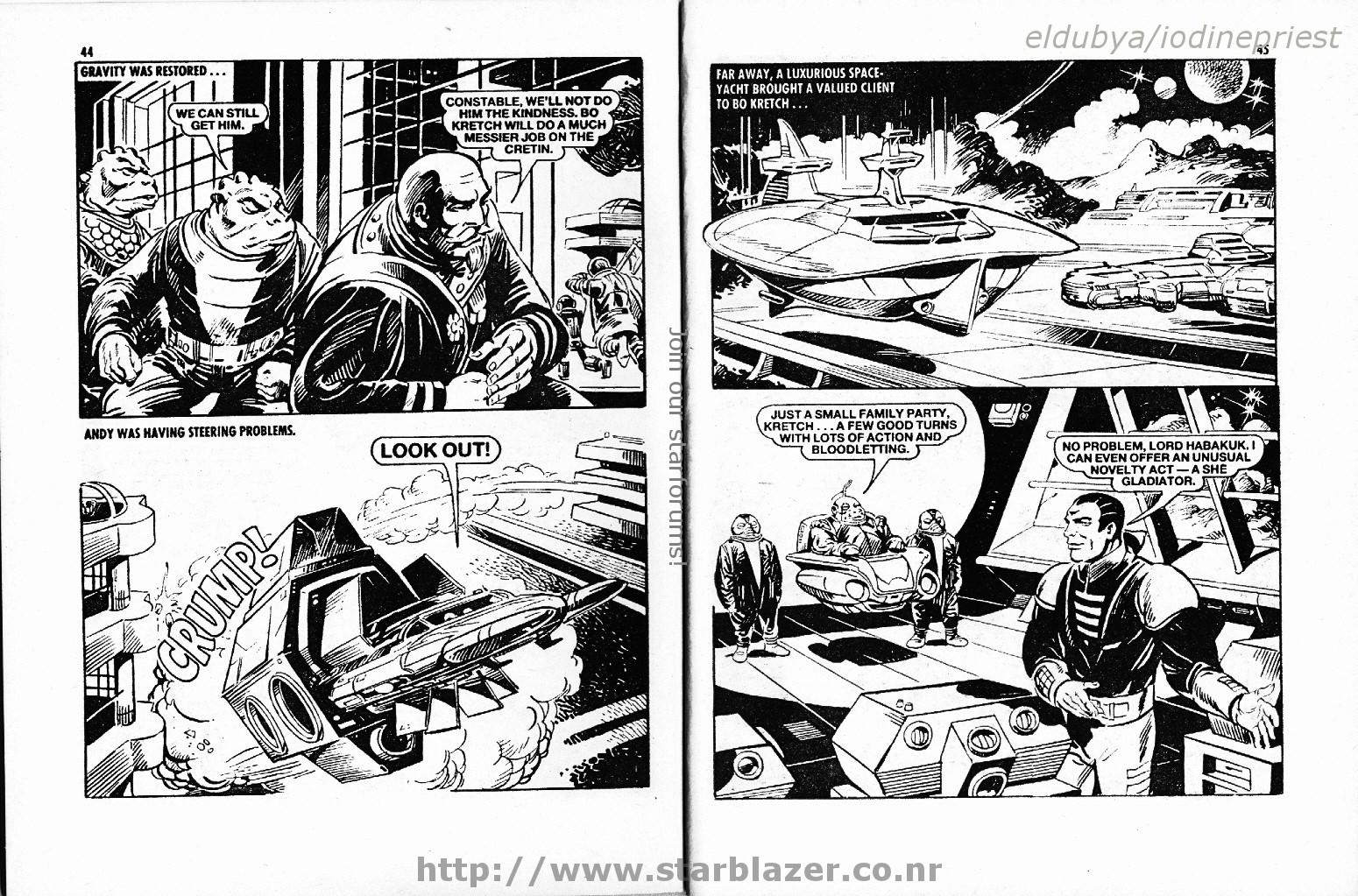 Read online Starblazer comic -  Issue #216 - 24