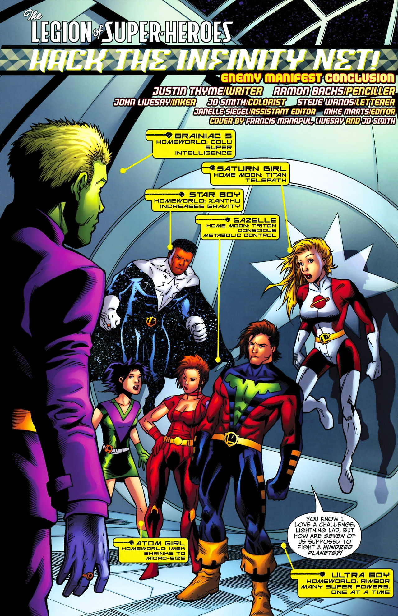 Read online Legion of Super-Heroes (2005) comic -  Issue #50 - 3