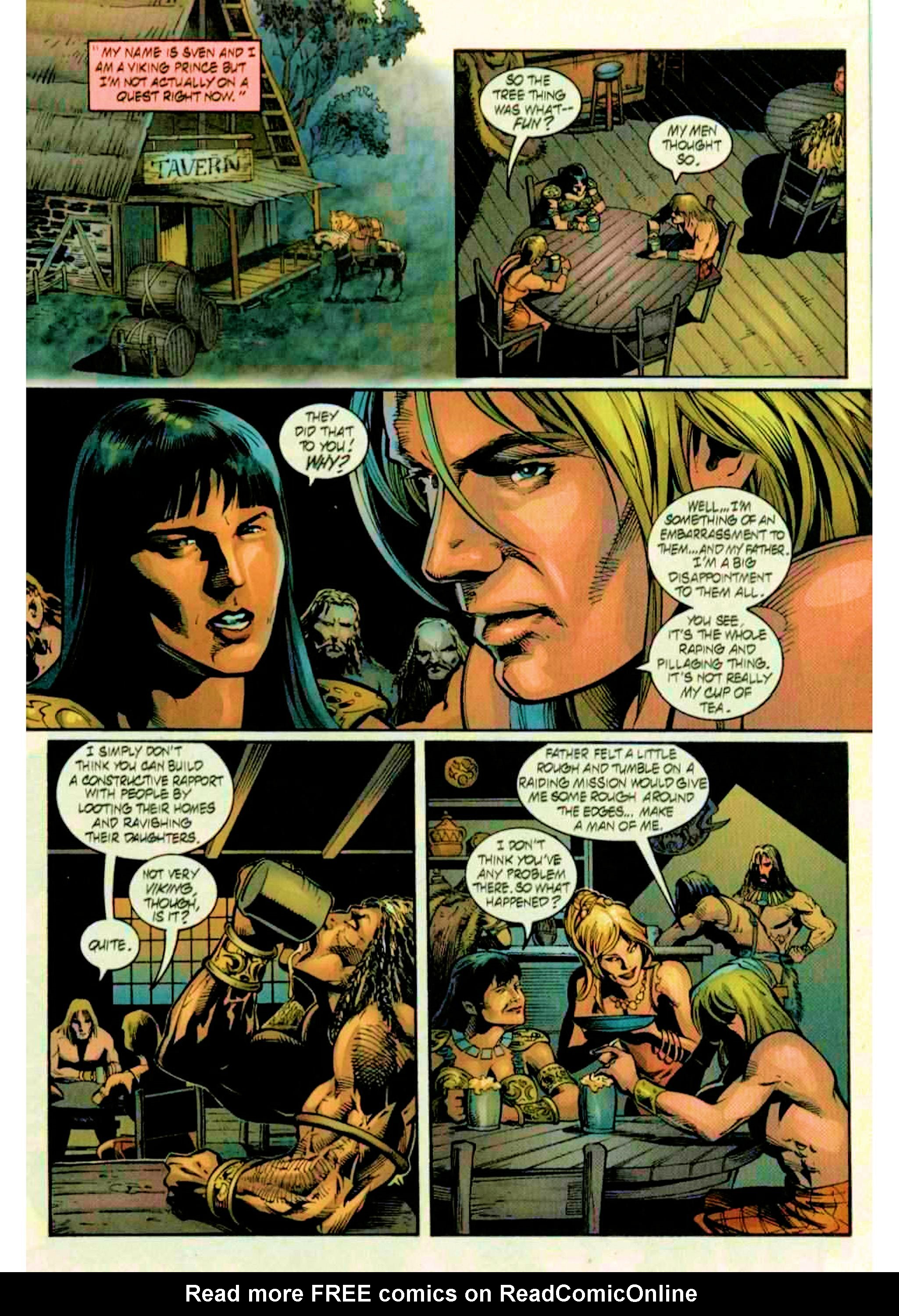 Read online Xena: Warrior Princess (1999) comic -  Issue #10 - 11