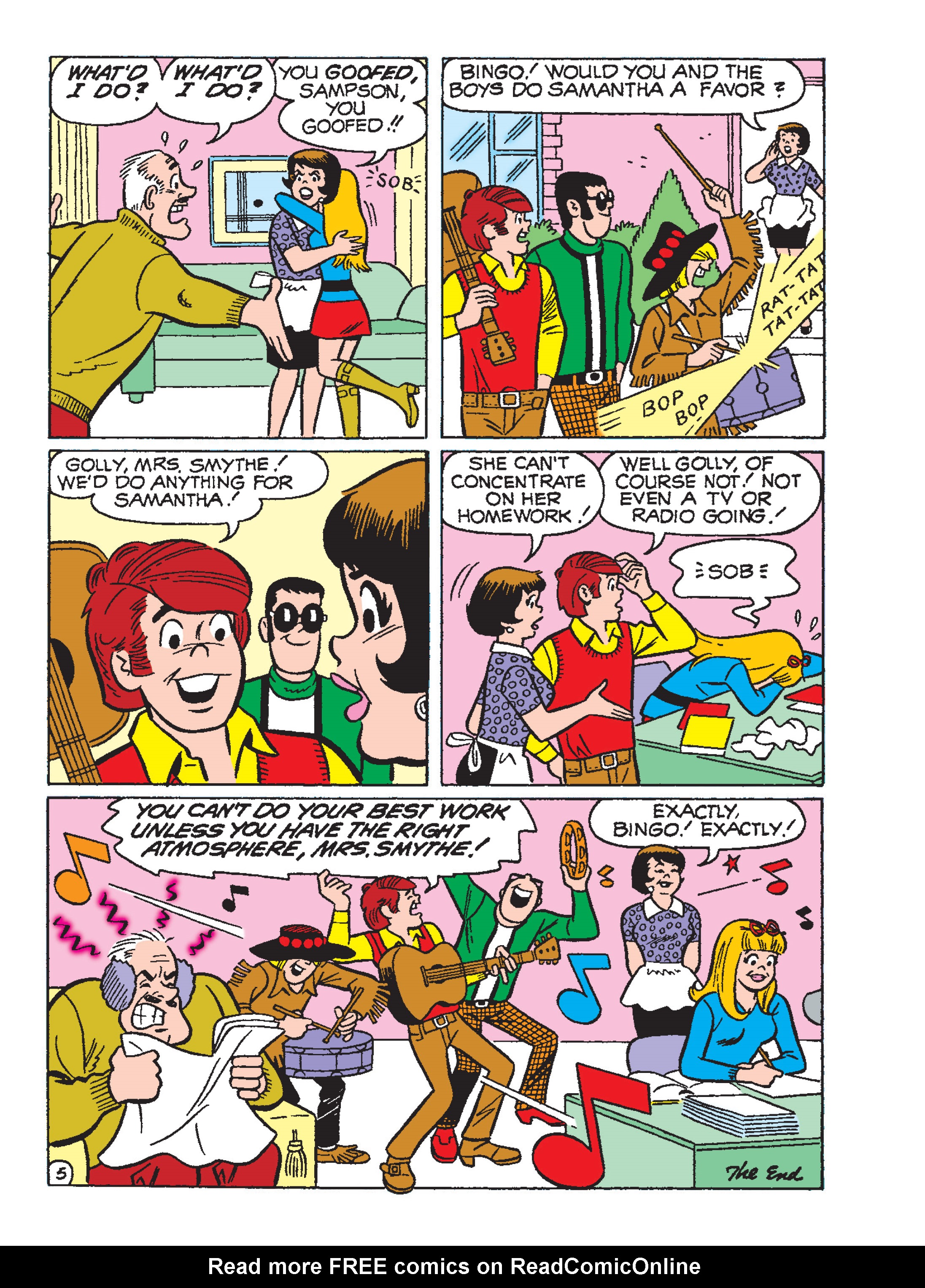 Read online Archie And Me Comics Digest comic -  Issue #15 - 166