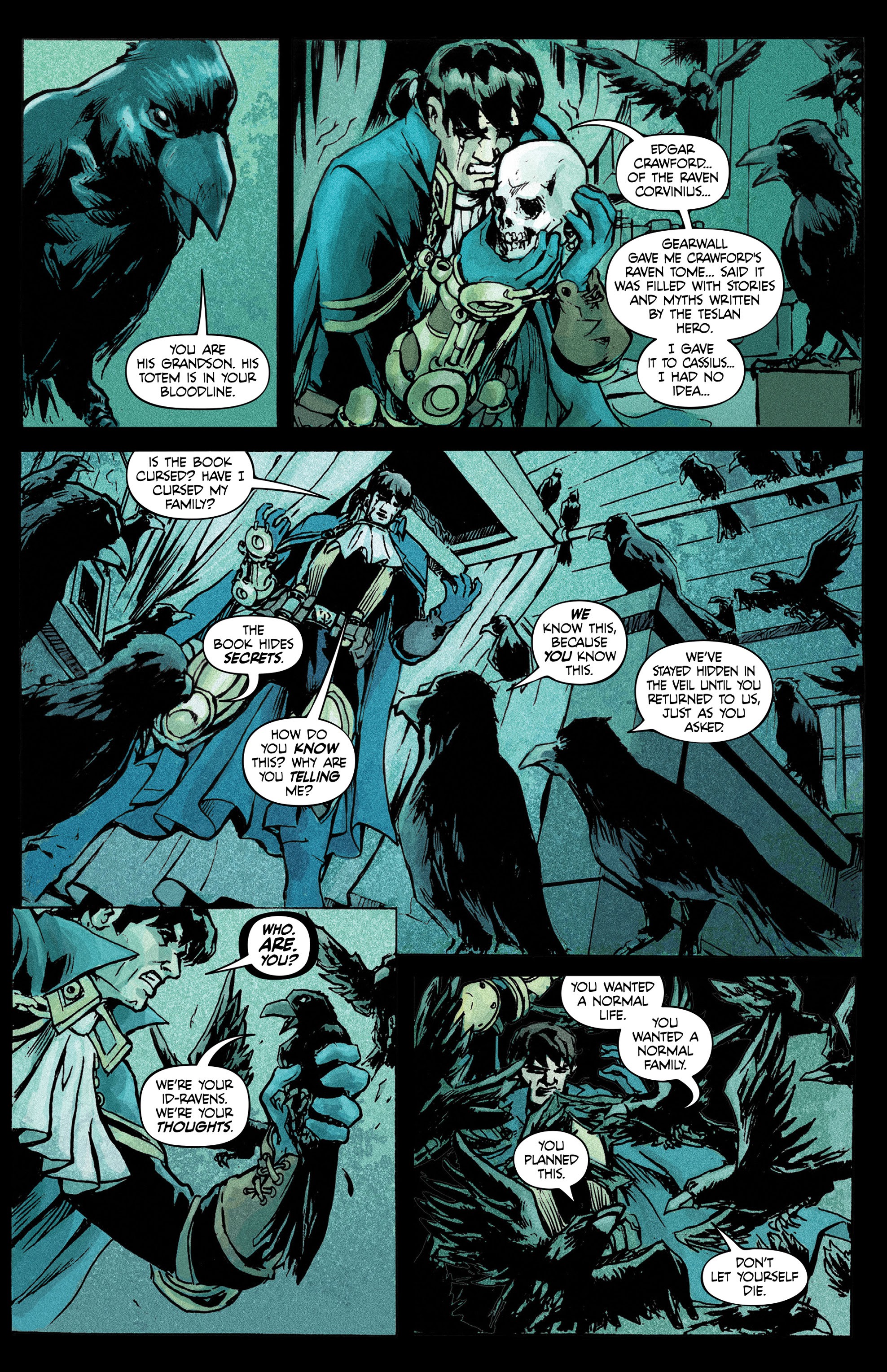 Read online Raven Nevermore comic -  Issue #4 - 15