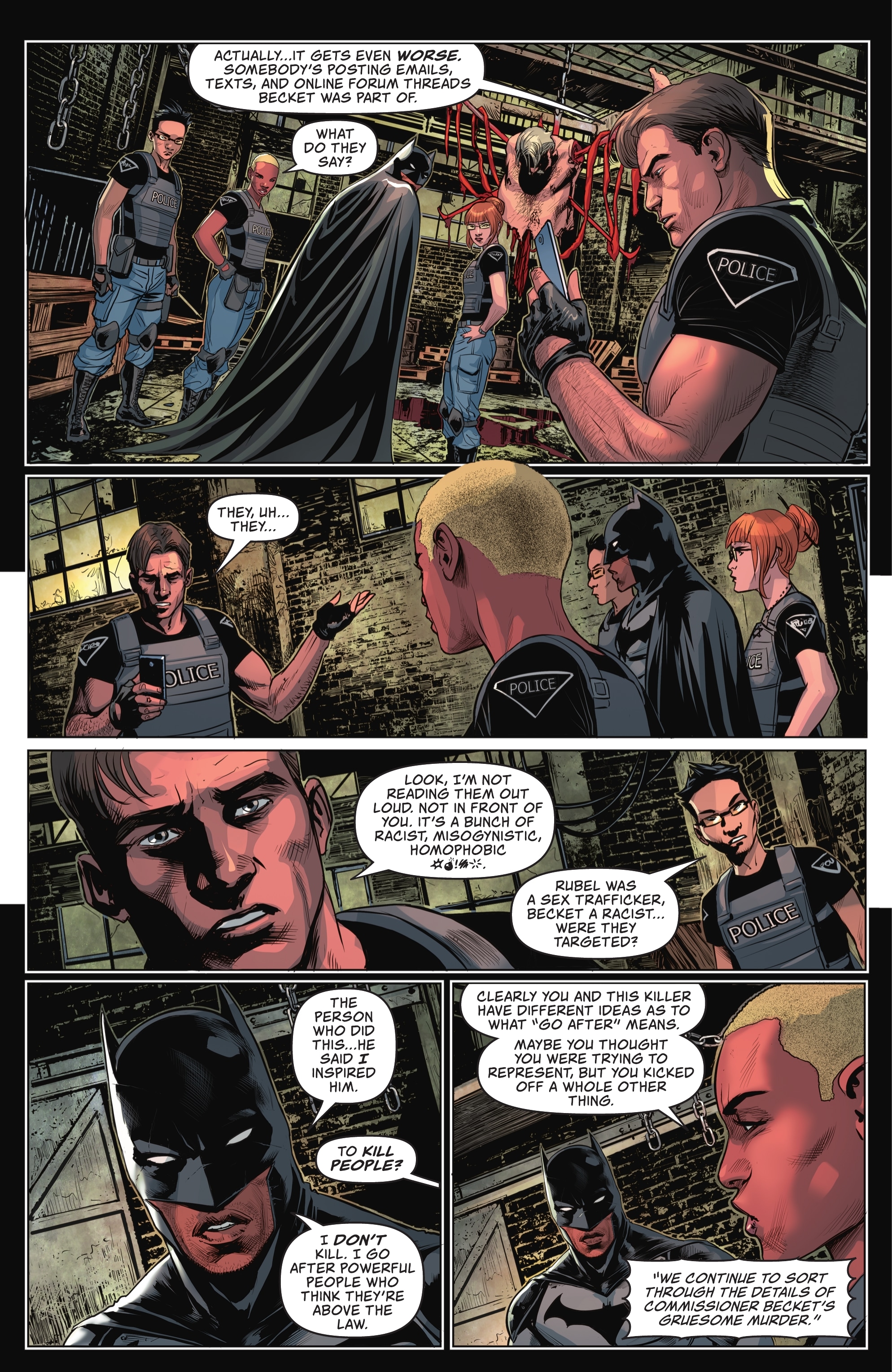 Read online I Am Batman comic -  Issue #8 - 22