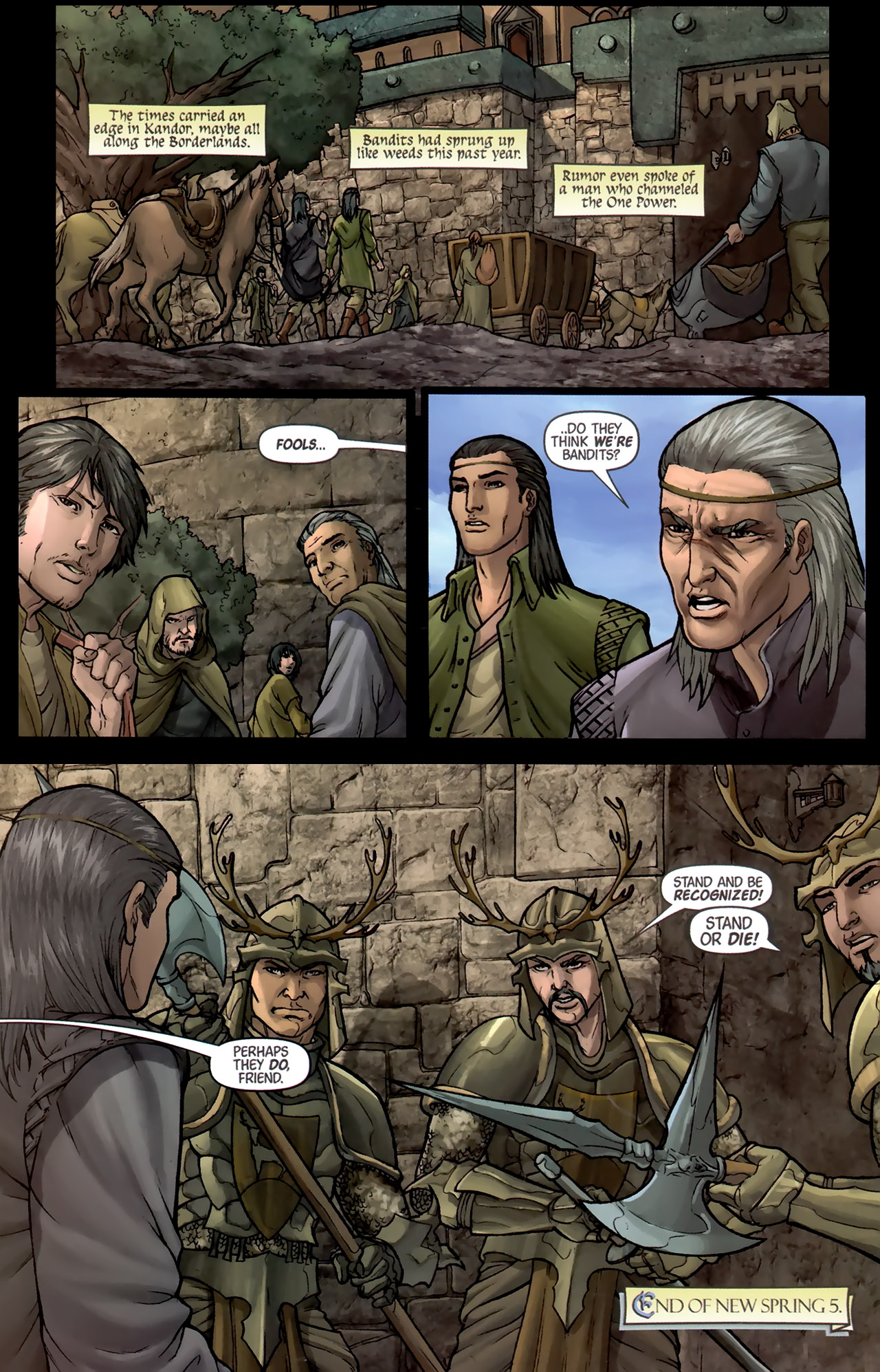 Read online Robert Jordan's The Wheel of Time: New Spring comic -  Issue #5 - 24