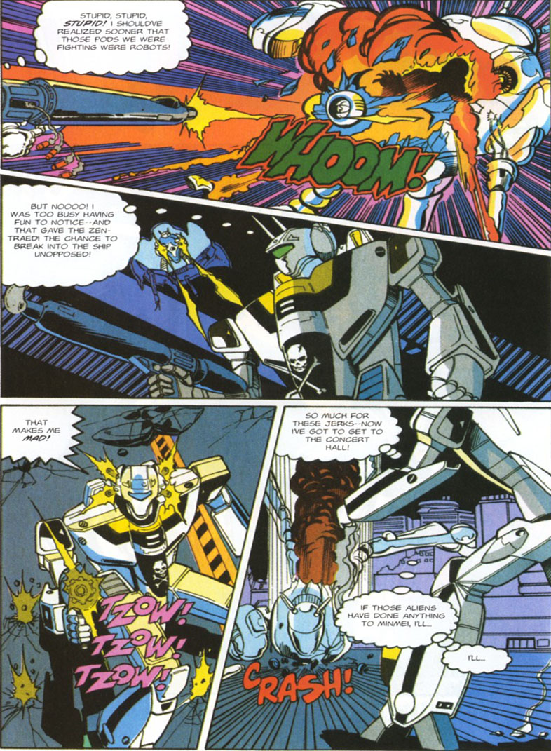 Read online Robotech The Macross Saga comic -  Issue # TPB 4 - 121