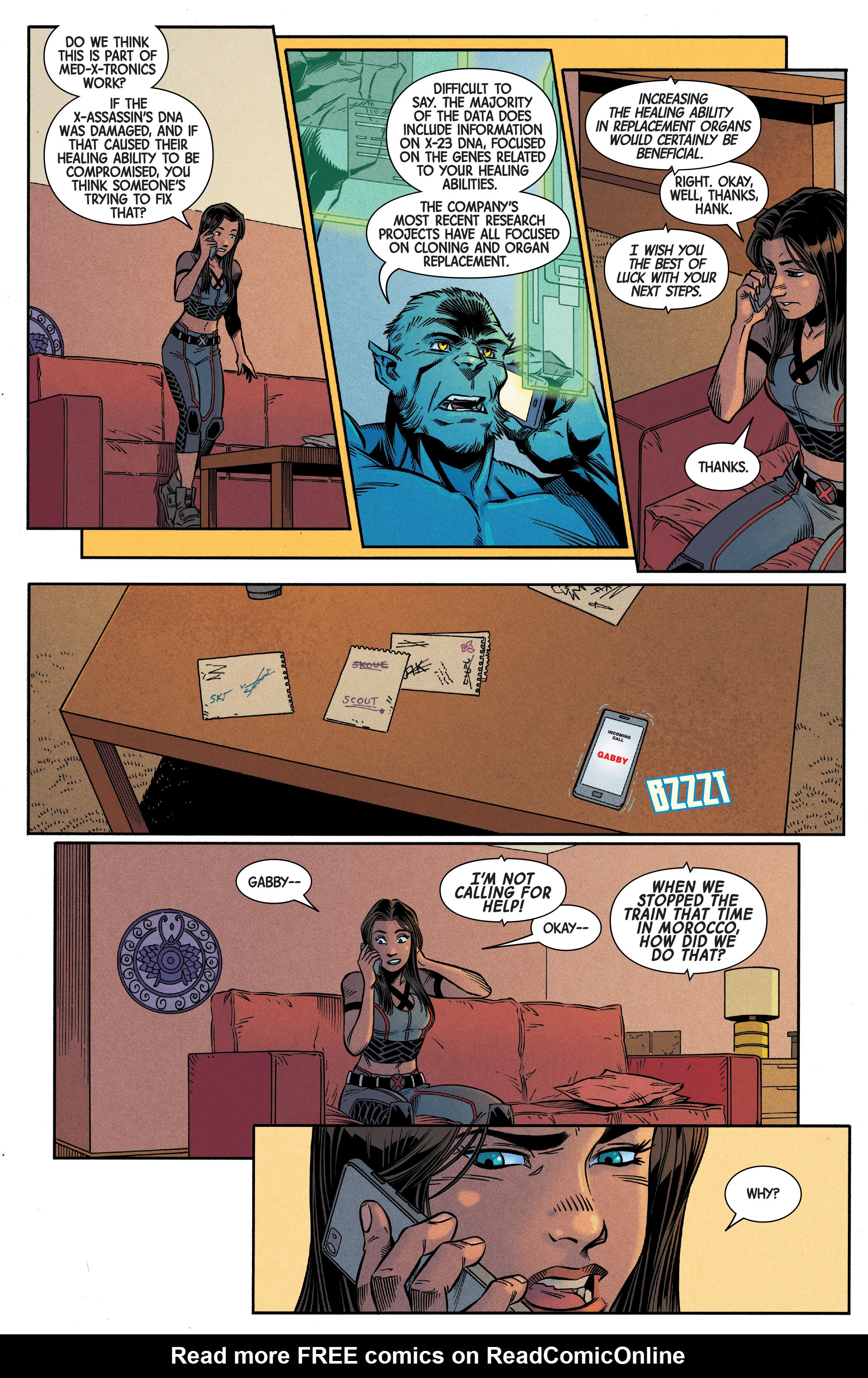 Read online X-23 (2018) comic -  Issue # _TPB 2 - 107