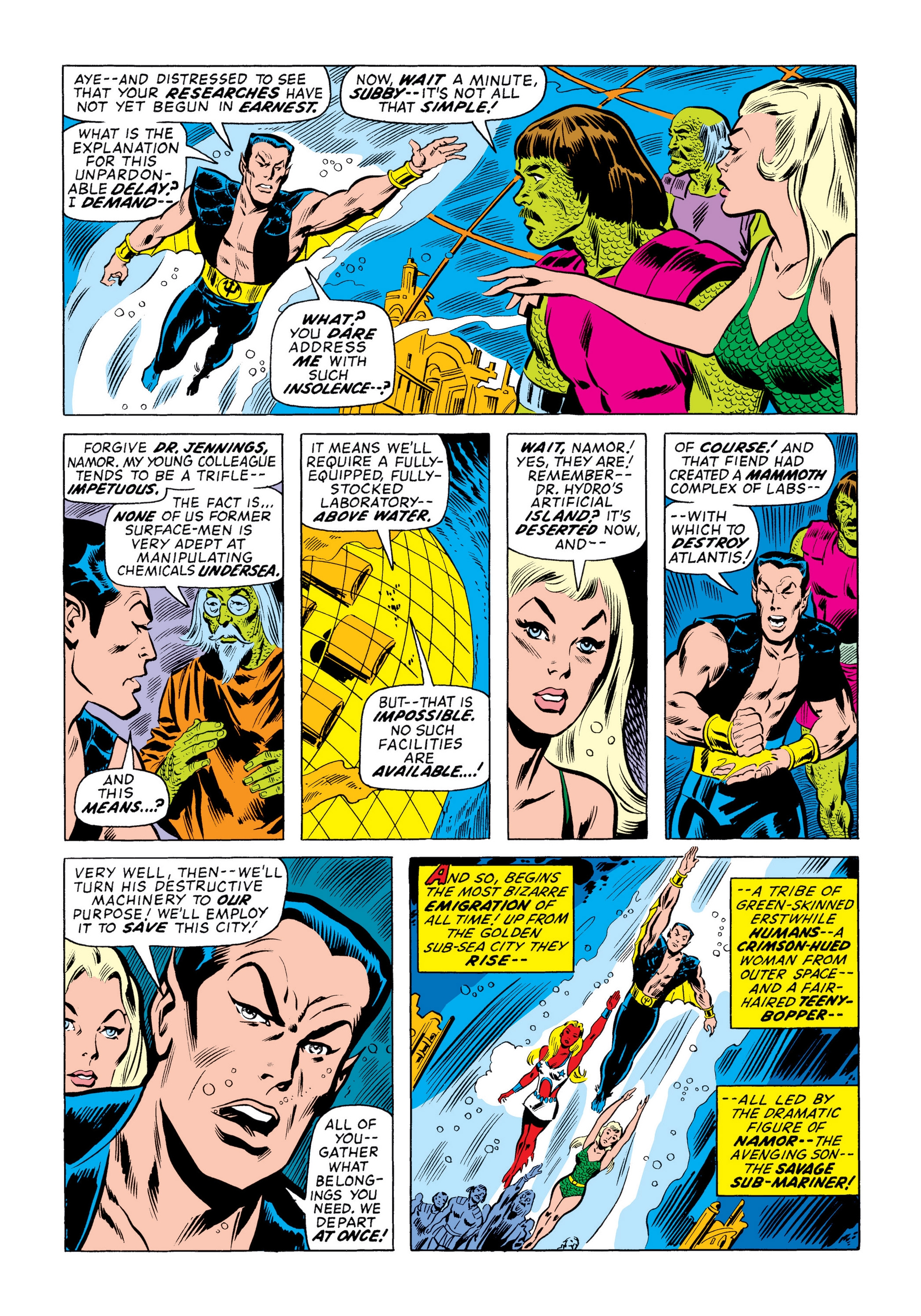Read online Marvel Masterworks: The Sub-Mariner comic -  Issue # TPB 8 (Part 2) - 62