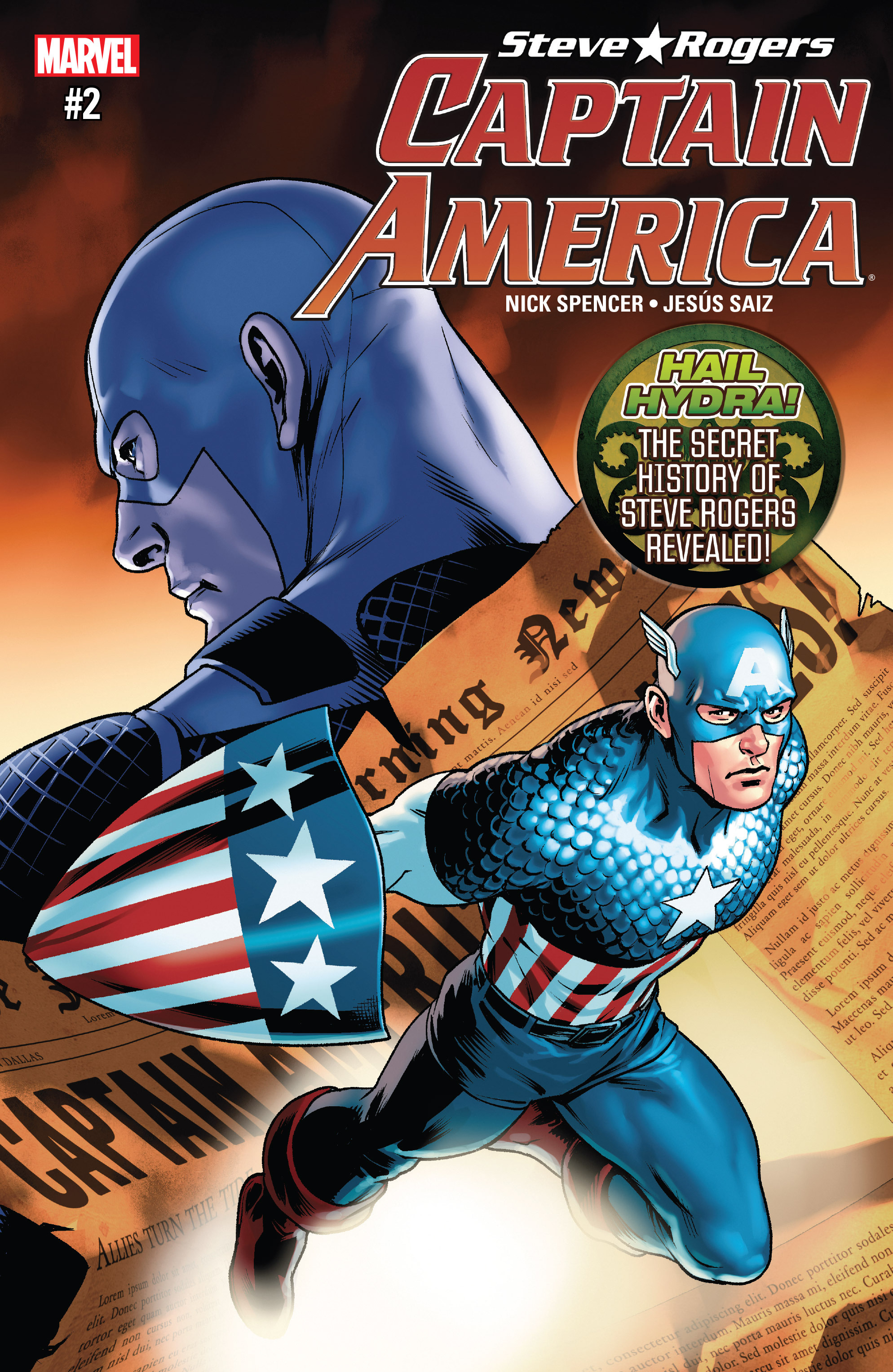 Read online Captain America: Steve Rogers comic -  Issue #2 - 1