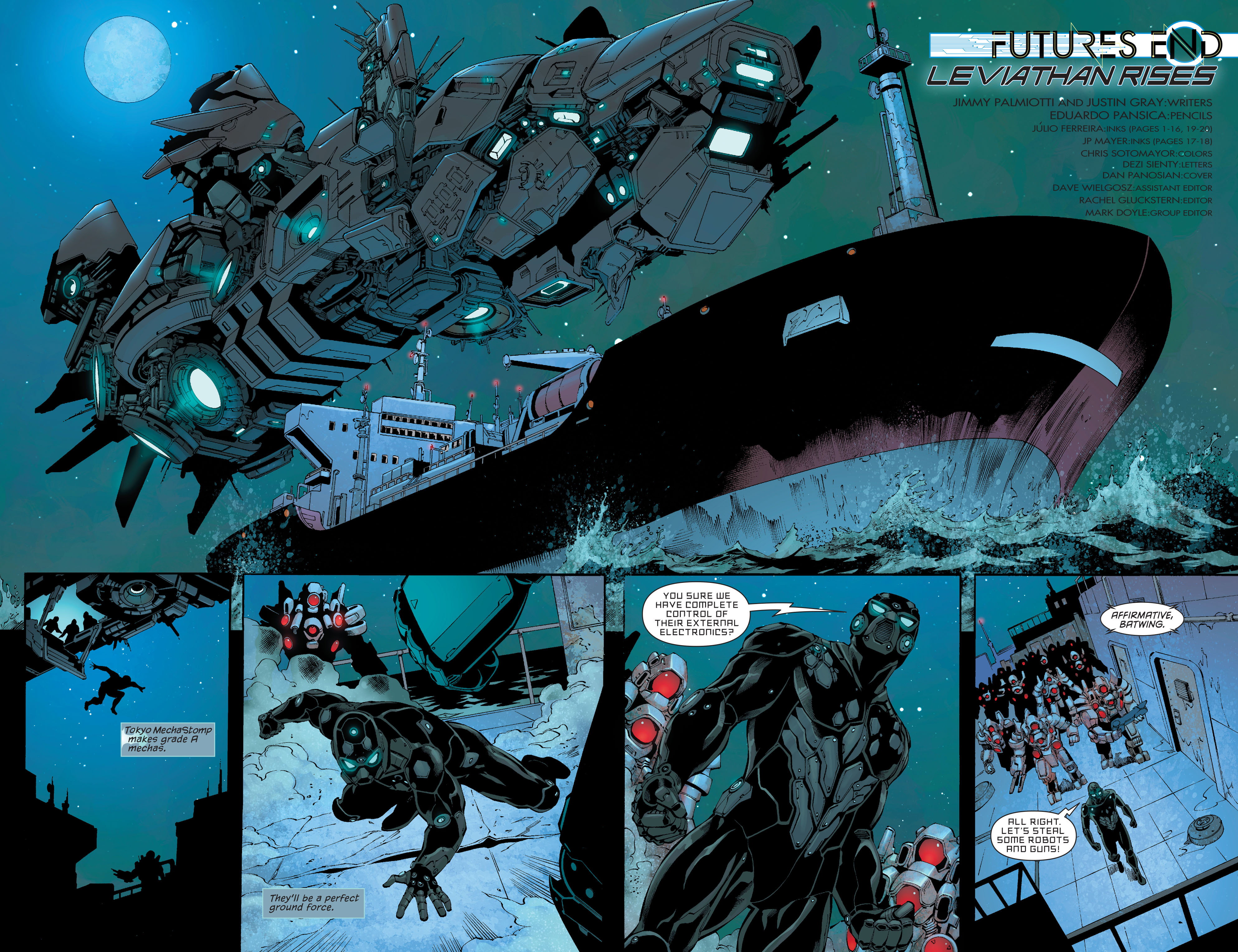 Read online Batwing: Futures End comic -  Issue # Full - 3