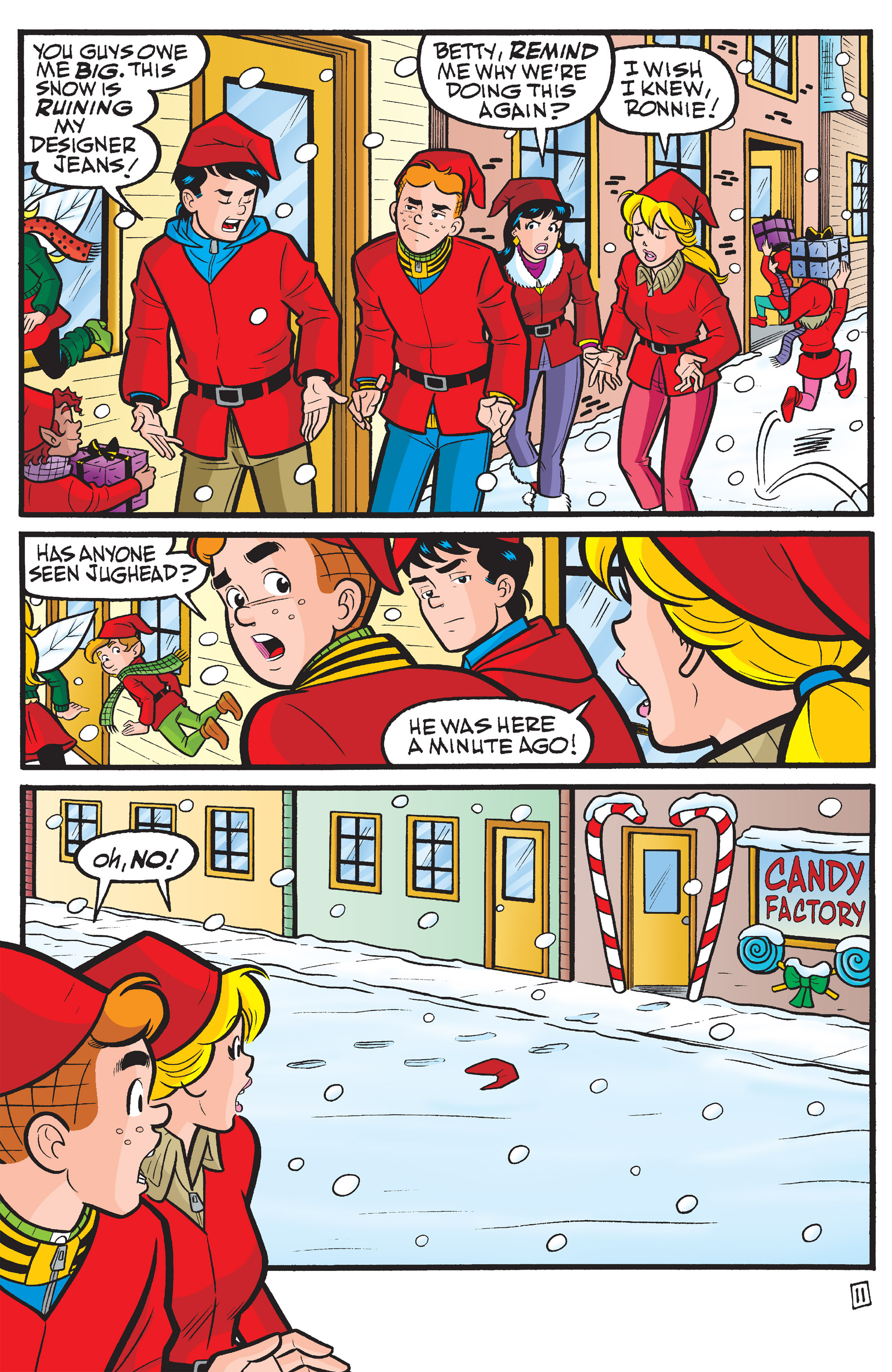Read online Archie Meets Santa comic -  Issue # TPB - 93