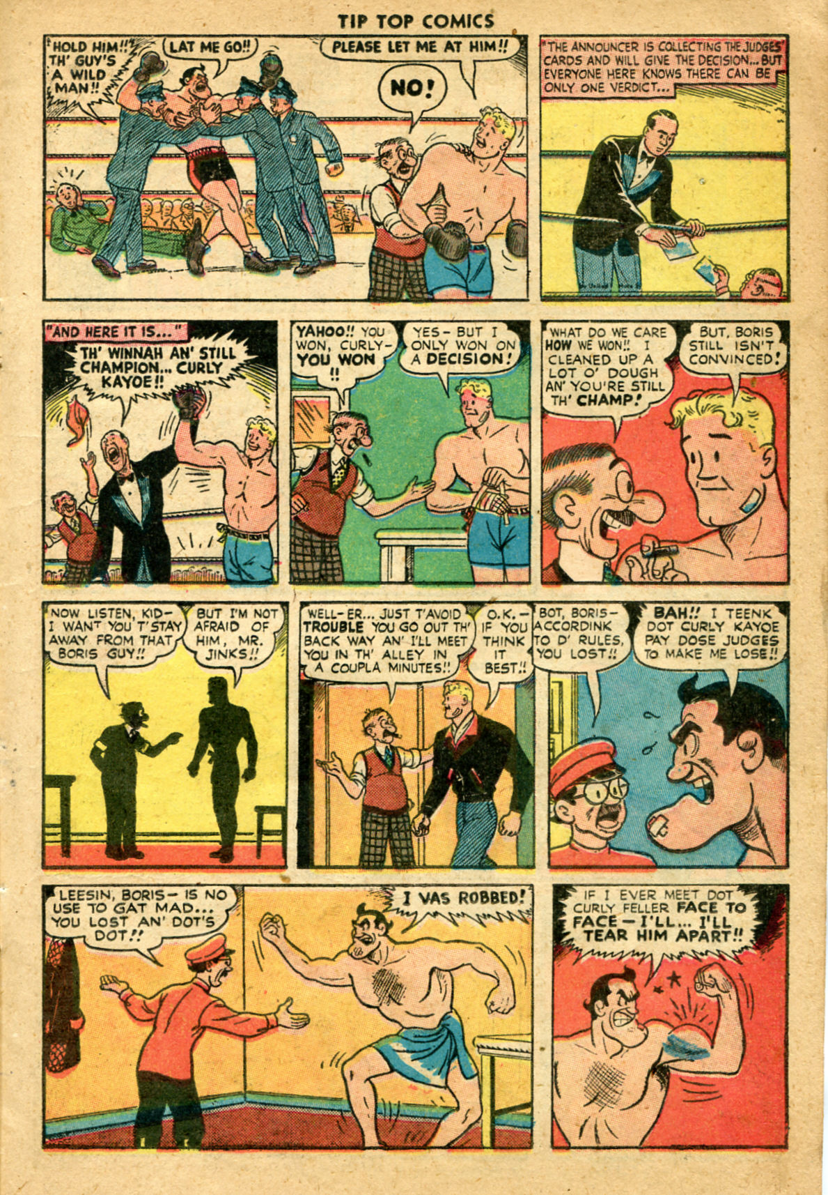 Read online Tip Top Comics comic -  Issue #134 - 17