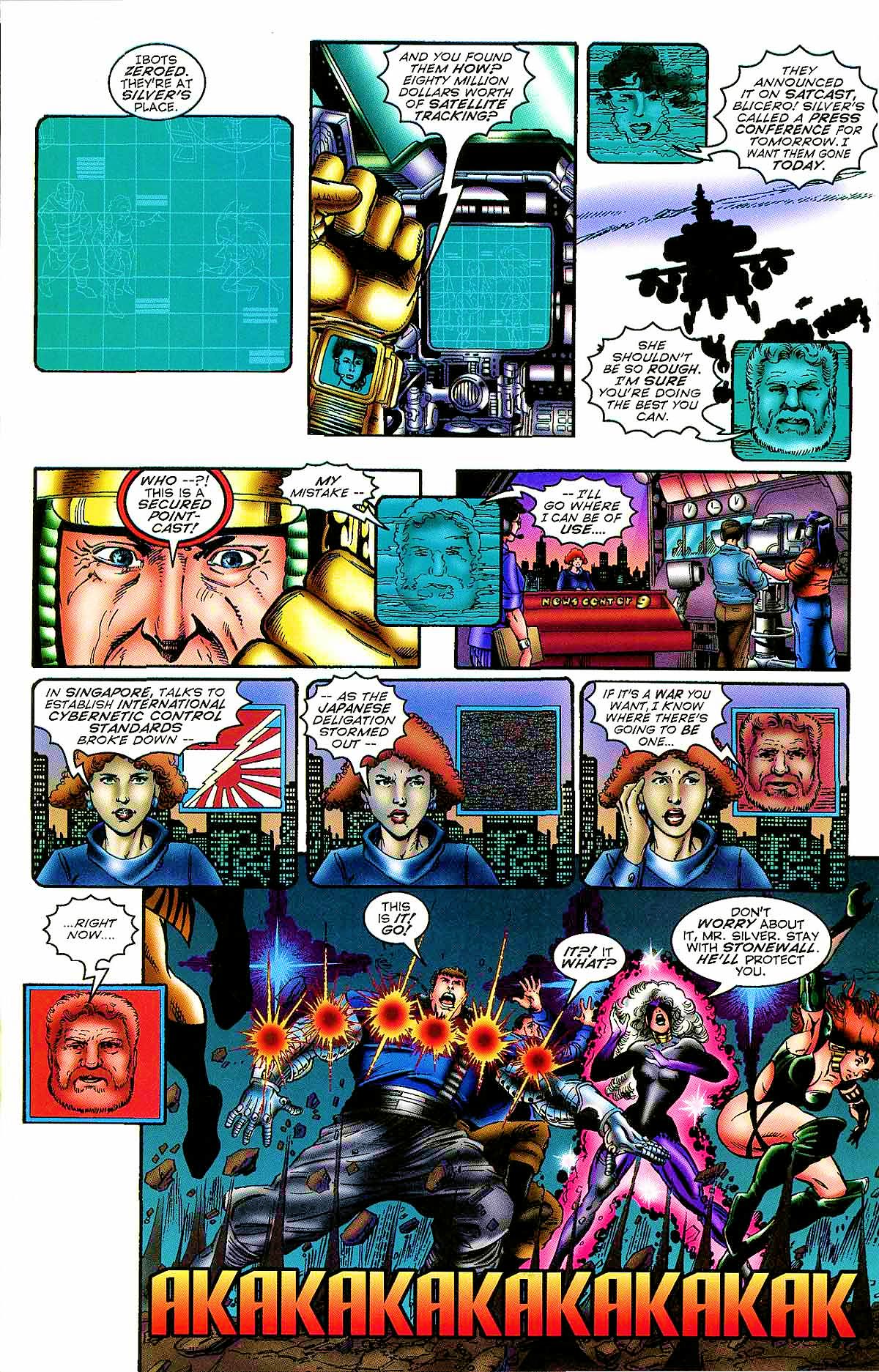 Read online Isaac Asimov's I-Bots comic -  Issue #1 - 23