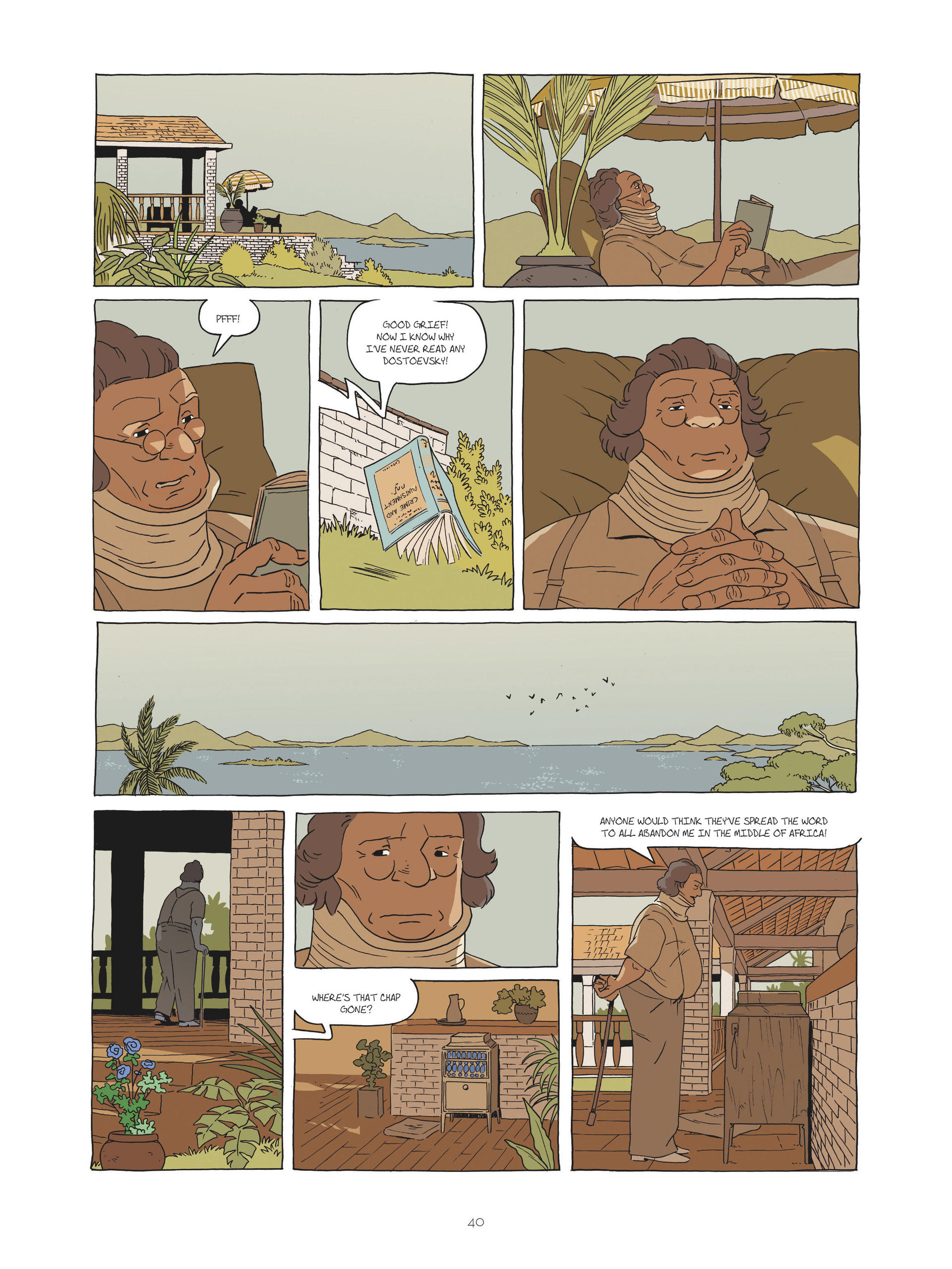 Read online Zidrou-Beuchot's African Trilogy comic -  Issue # TPB 2 - 40