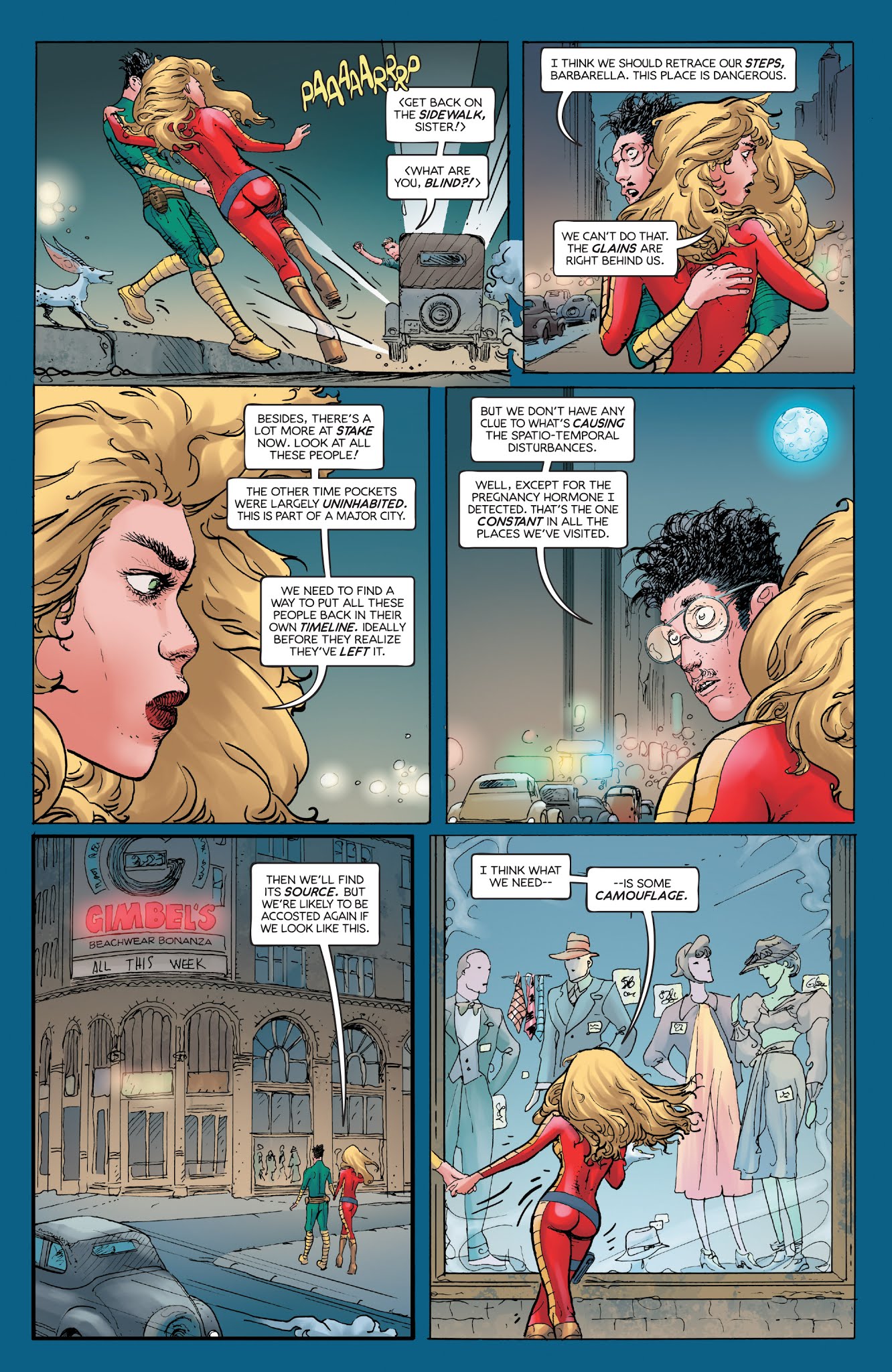 Read online Barbarella (2017) comic -  Issue #7 - 8