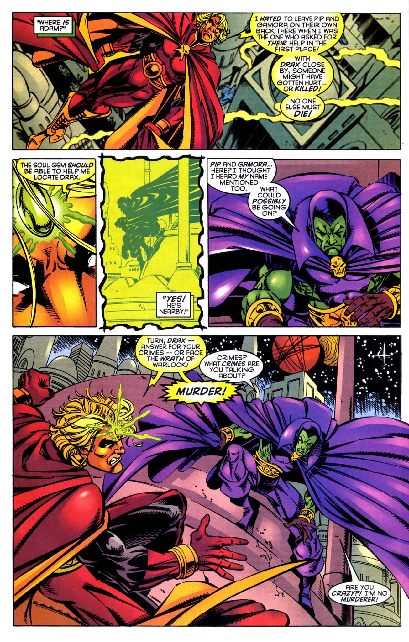 Read online Warlock (1998) comic -  Issue #1 - 18