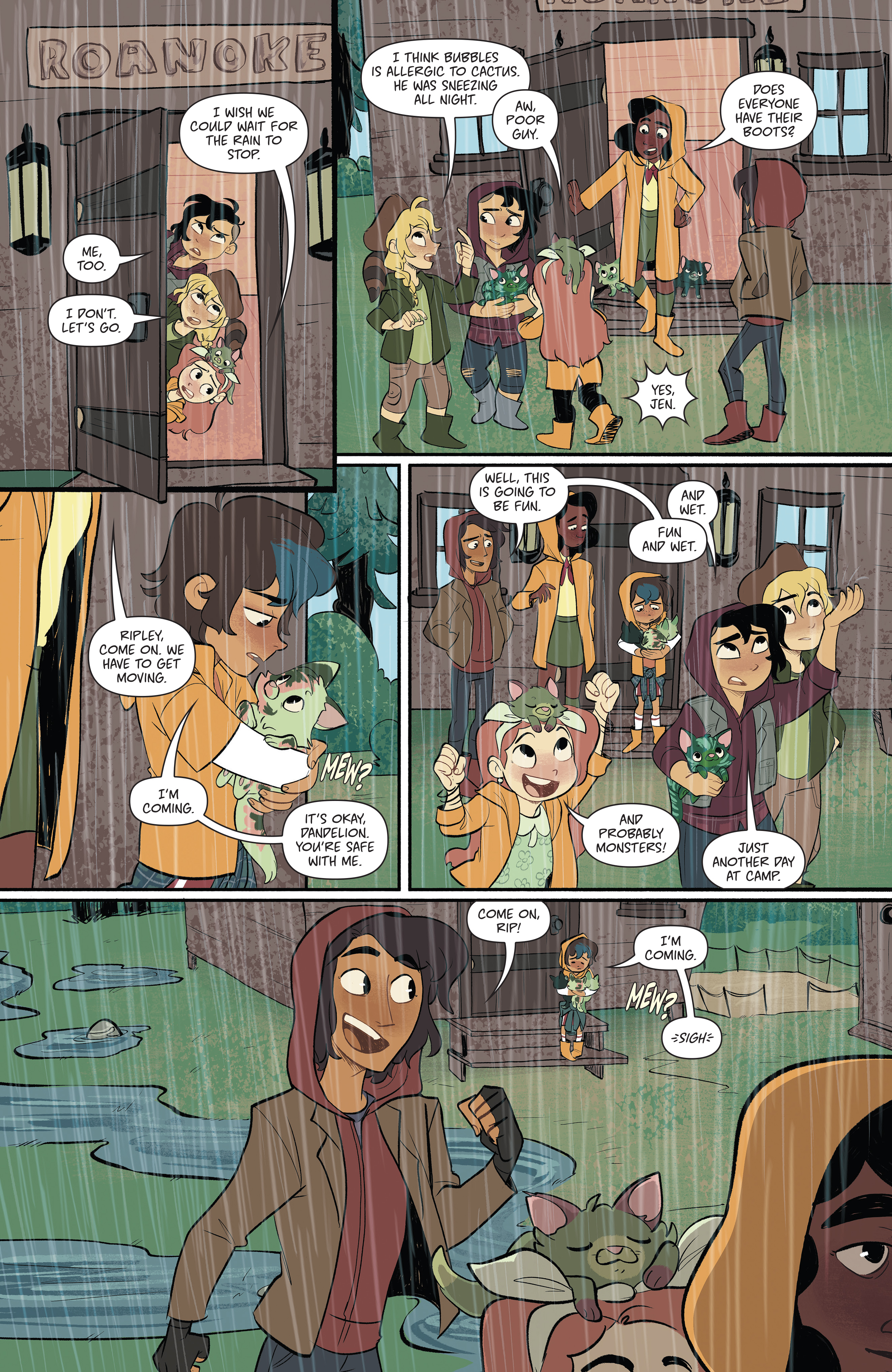 Read online Lumberjanes: Campfire Songs comic -  Issue # TPB - 59