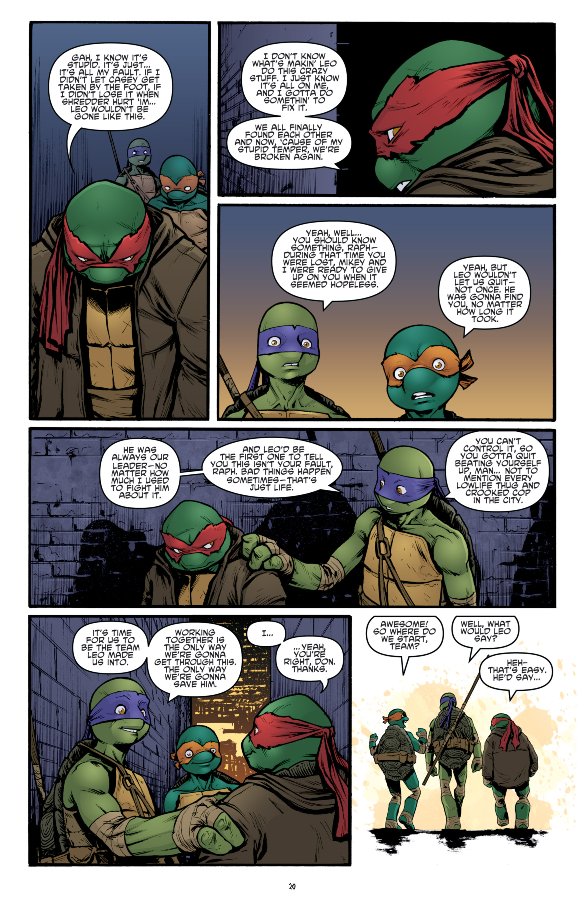 Read online Teenage Mutant Ninja Turtles (2011) comic -  Issue #25 - 25