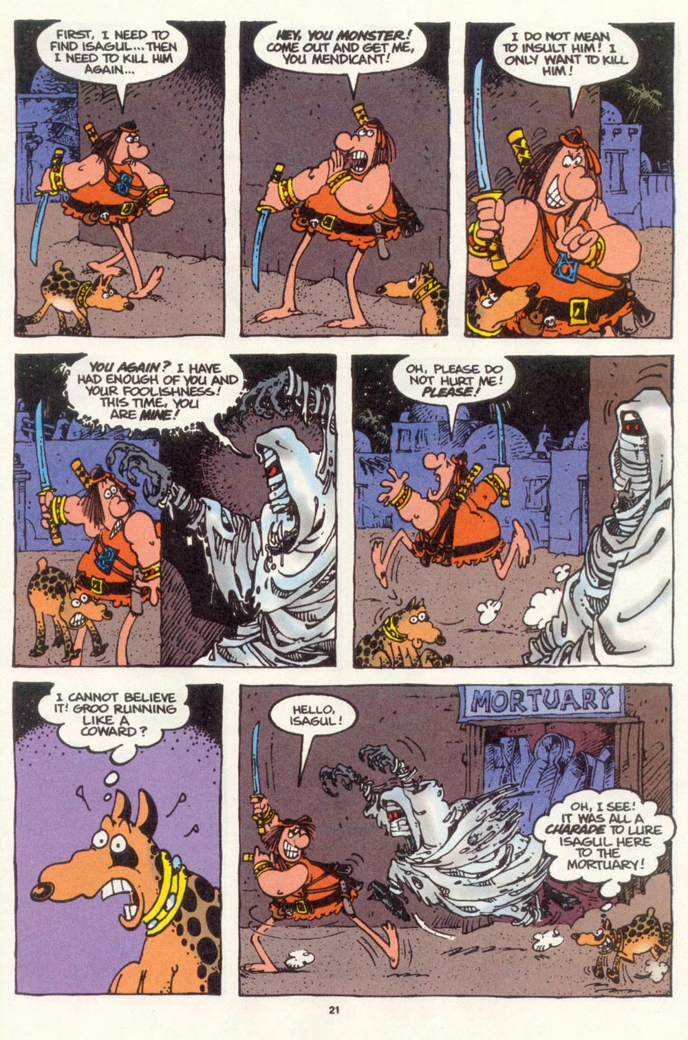 Read online Sergio Aragonés Groo the Wanderer comic -  Issue #110 - 23