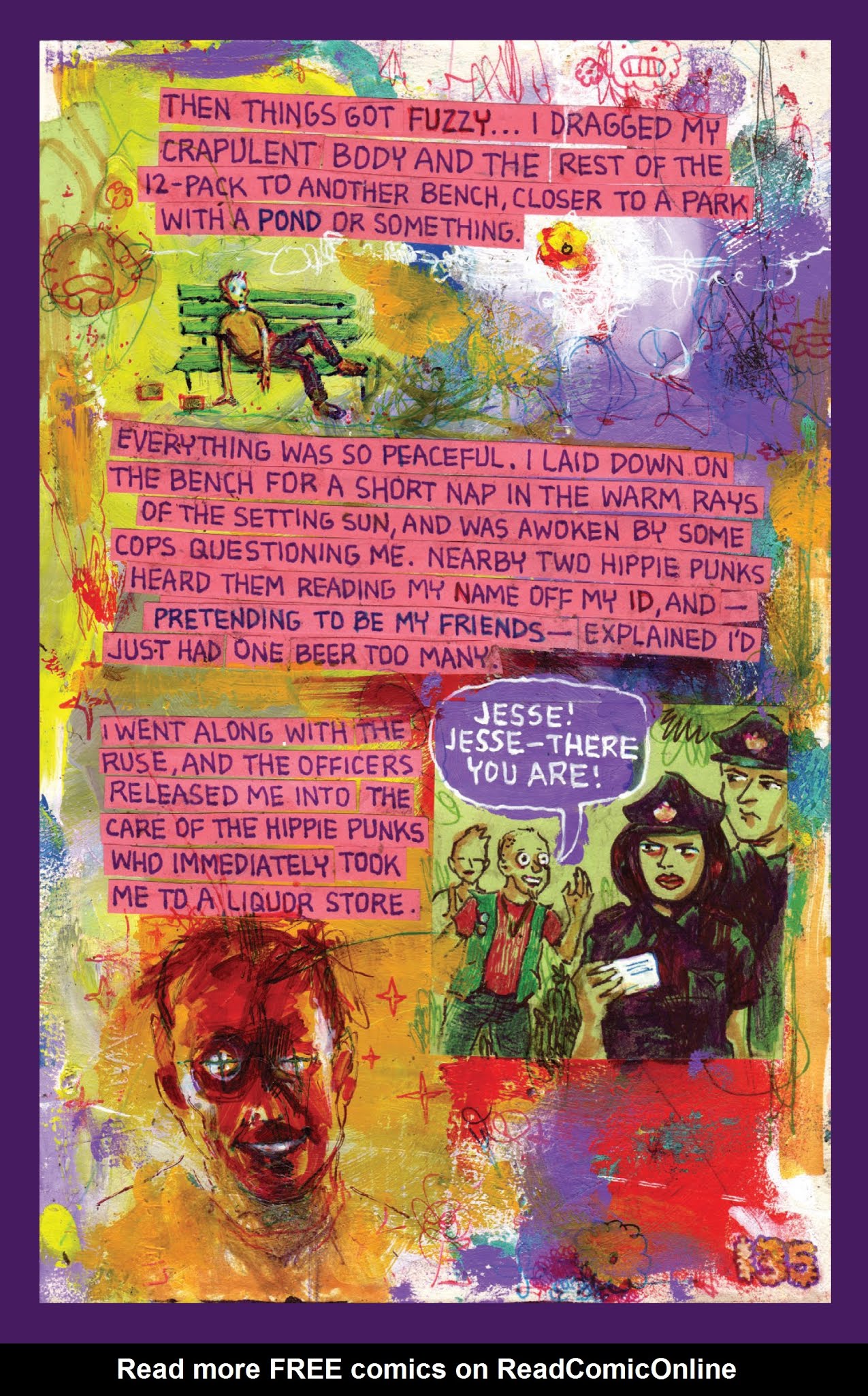 Read online Lovf: An Illustrated Vision Quest of A Man Losing His Mind comic -  Issue # TPB (Part 2) - 41