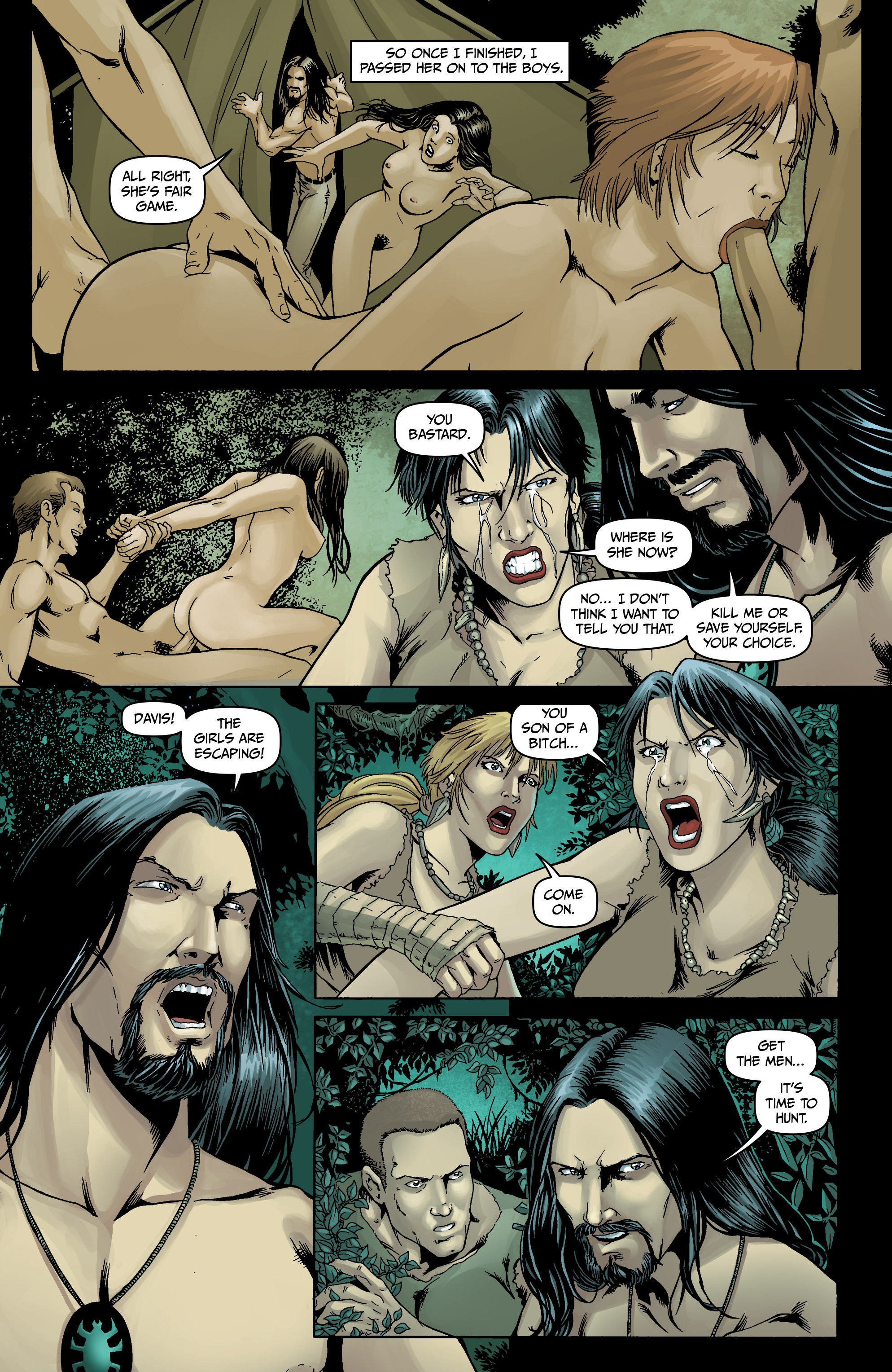 Read online Jungle Fantasy: Vixens comic -  Issue #2 - 12