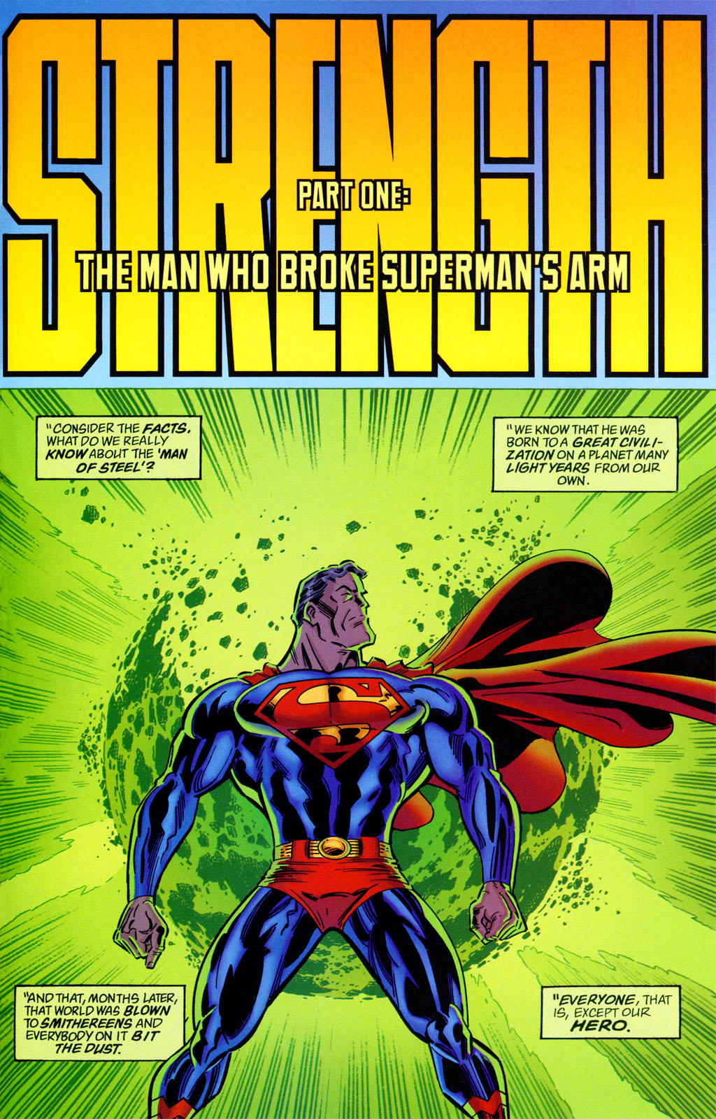 Read online Superman: Strength comic -  Issue #1 - 3