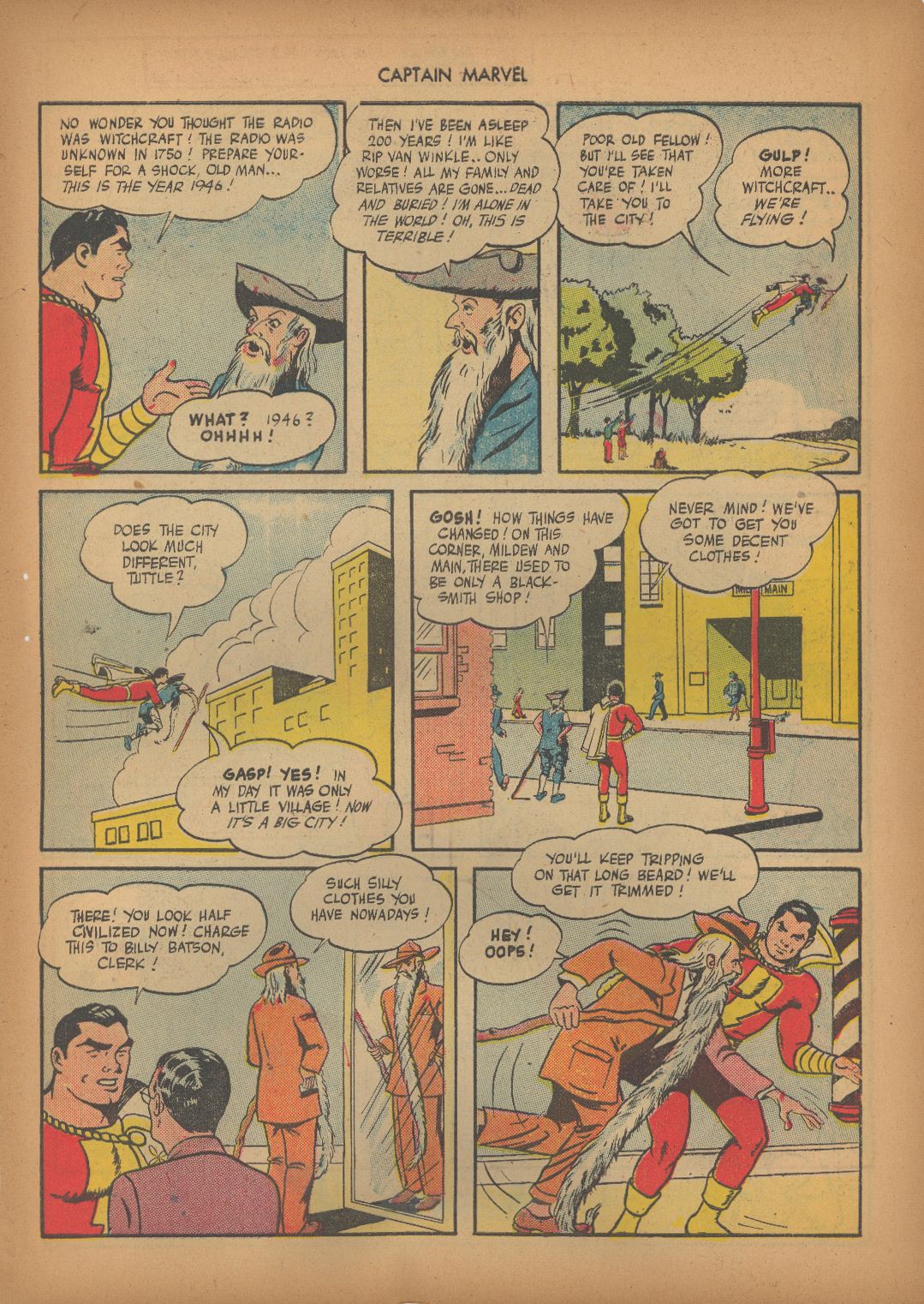 Read online Captain Marvel Adventures comic -  Issue #61 - 8