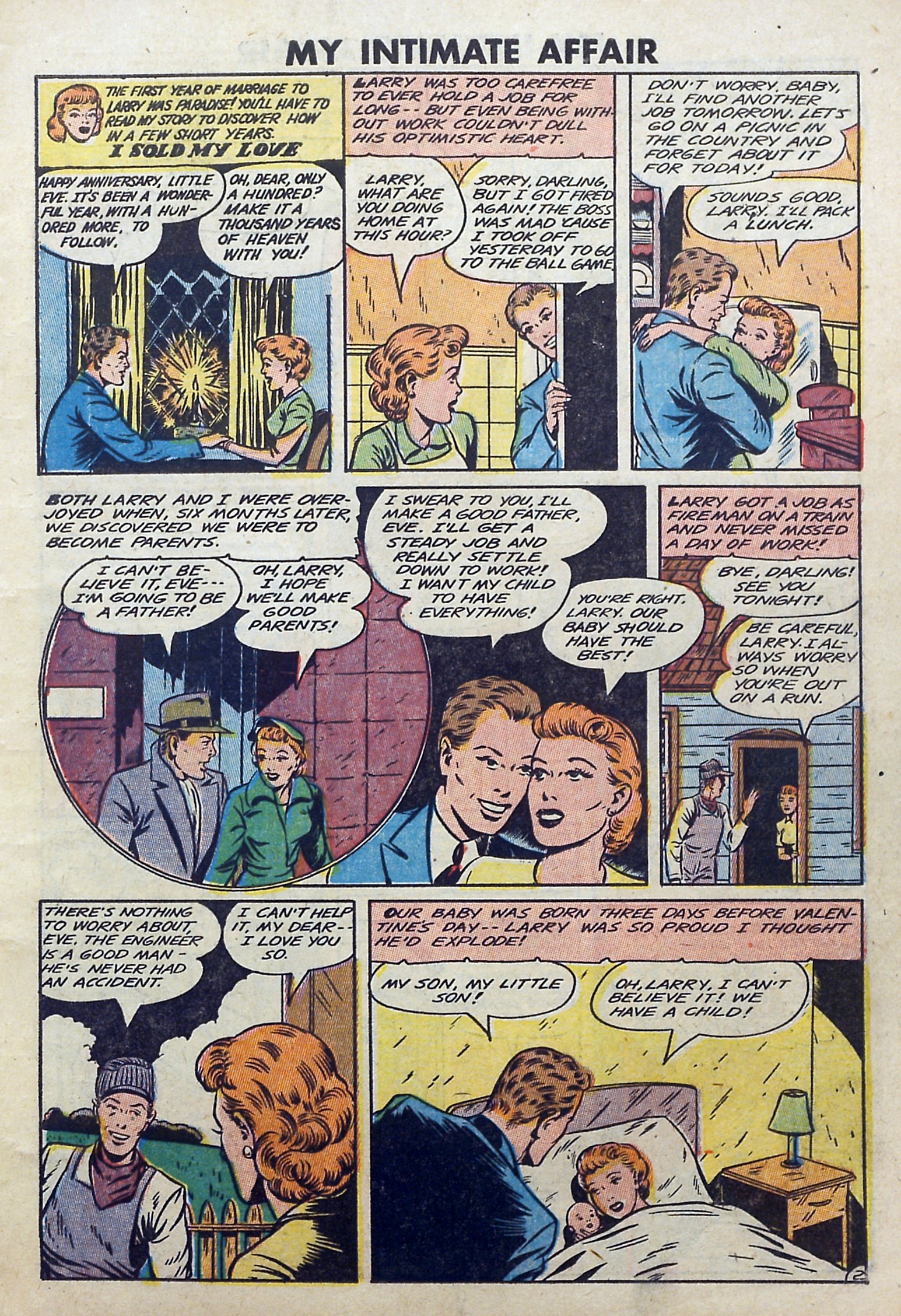 Read online My Intimate Affair comic -  Issue #1 - 3