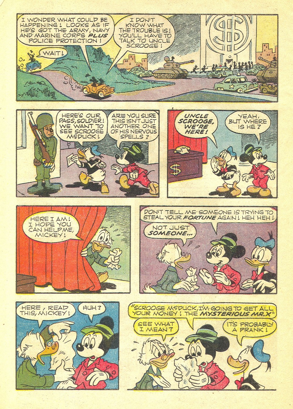 Read online Walt Disney's The Phantom Blot comic -  Issue #1 - 4