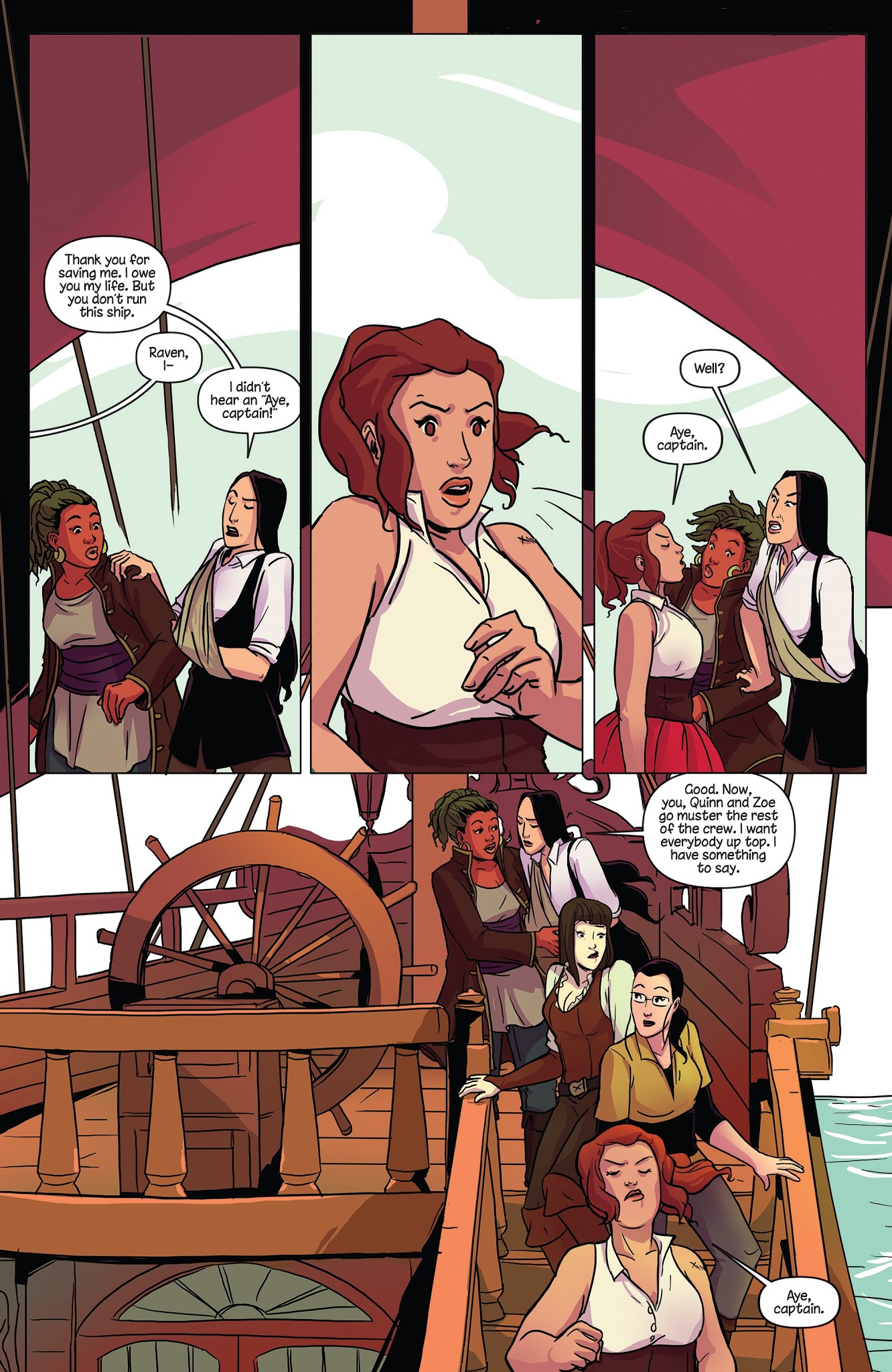 Read online Princeless Raven Year Two: Love and Revenge comic -  Issue #4 - 21