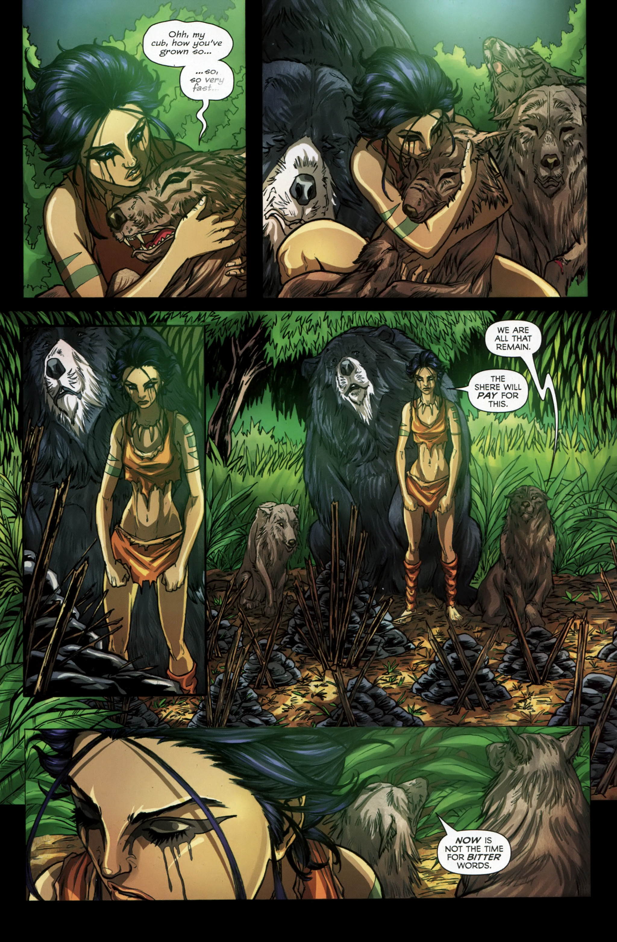 Read online Grimm Fairy Tales presents The Jungle Book comic -  Issue #3 - 6