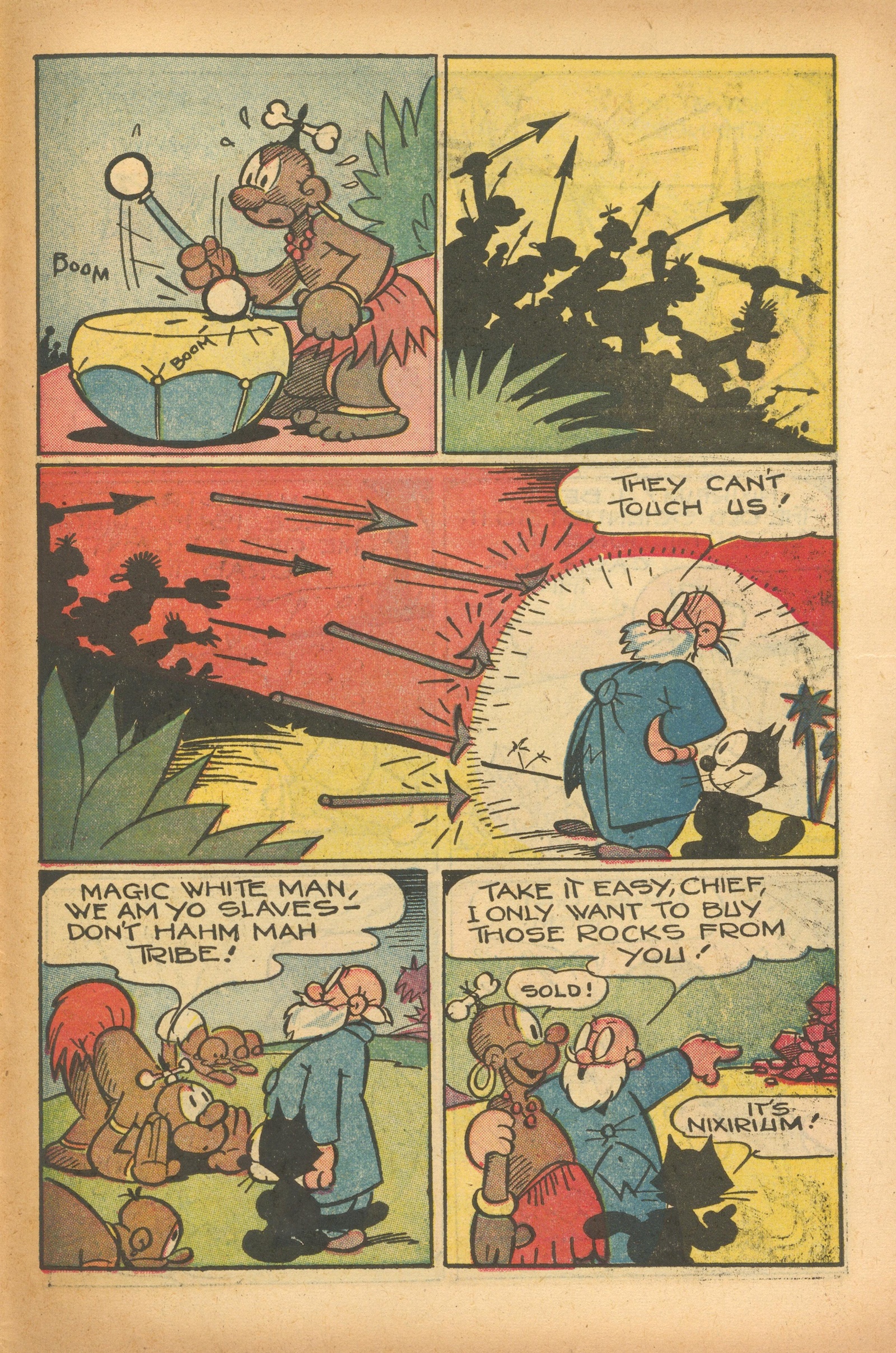 Read online Felix the Cat (1951) comic -  Issue #28 - 29
