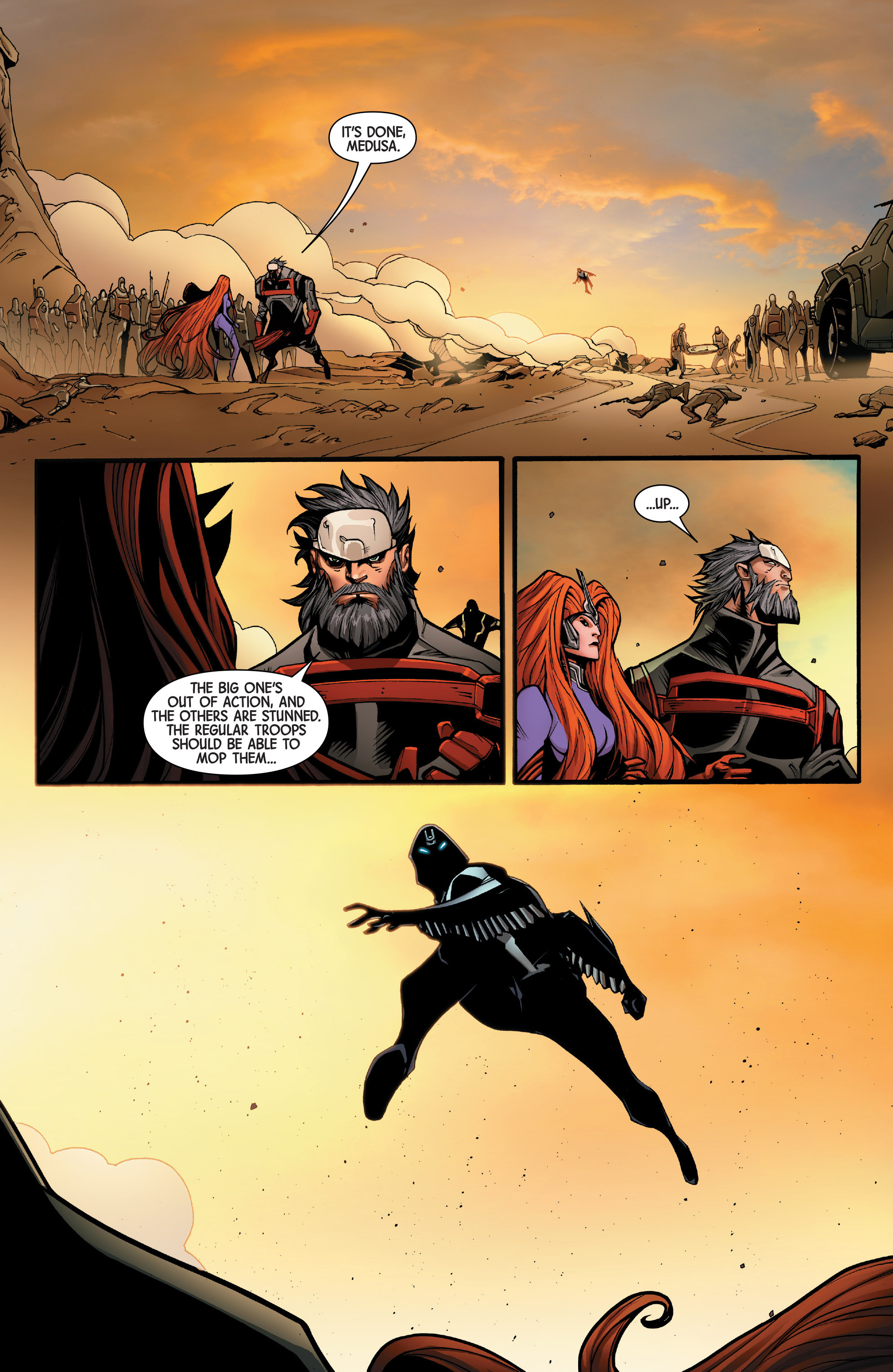 Read online Inhumans: Attilan Rising comic -  Issue #3 - 14