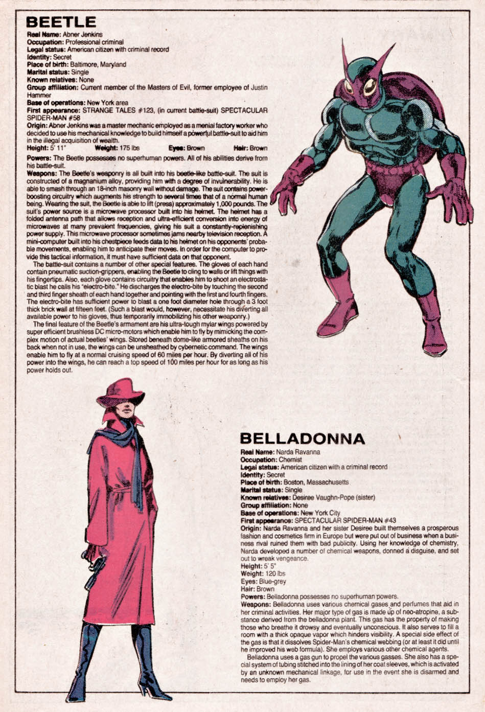 The Official Handbook of the Marvel Universe issue 2 - Page 7