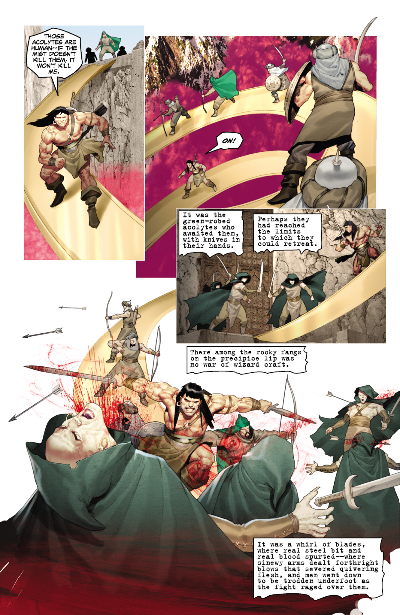Read online Conan and the People of the Black Circle comic -  Issue #4 - 8